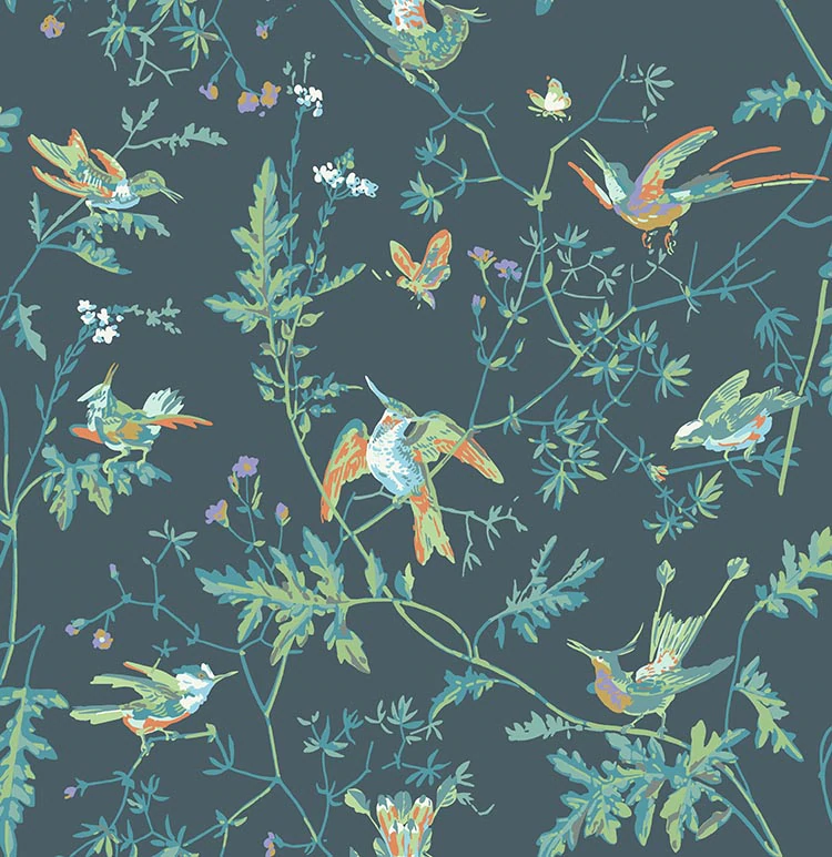 Hummingbirds Tapete - 112/4014 - Cole&Son - Icons von Cole&Son aus der Kategorie Icons mit der Artikelnummer 112-4014