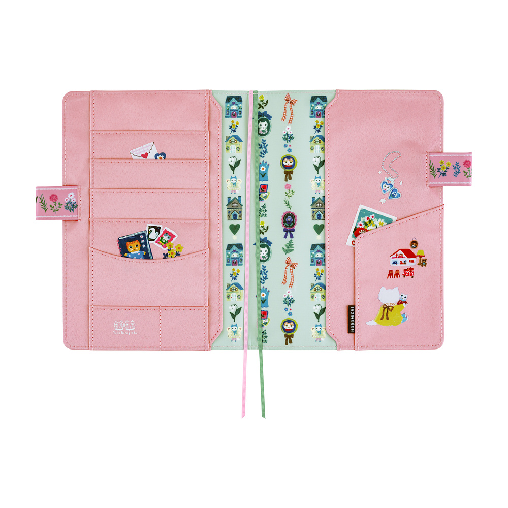Hülle A5 Cousin – Yumi Kitagishi: White Cat Village | Hobonichi