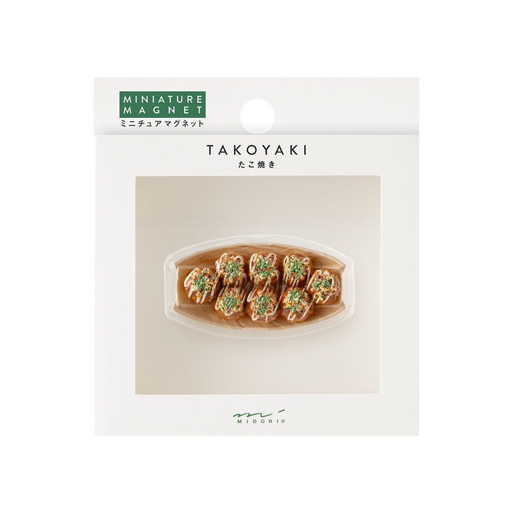 Takoyaki - Miniature Magnet von Midori Takoyaki - Miniature Magnet von Midori