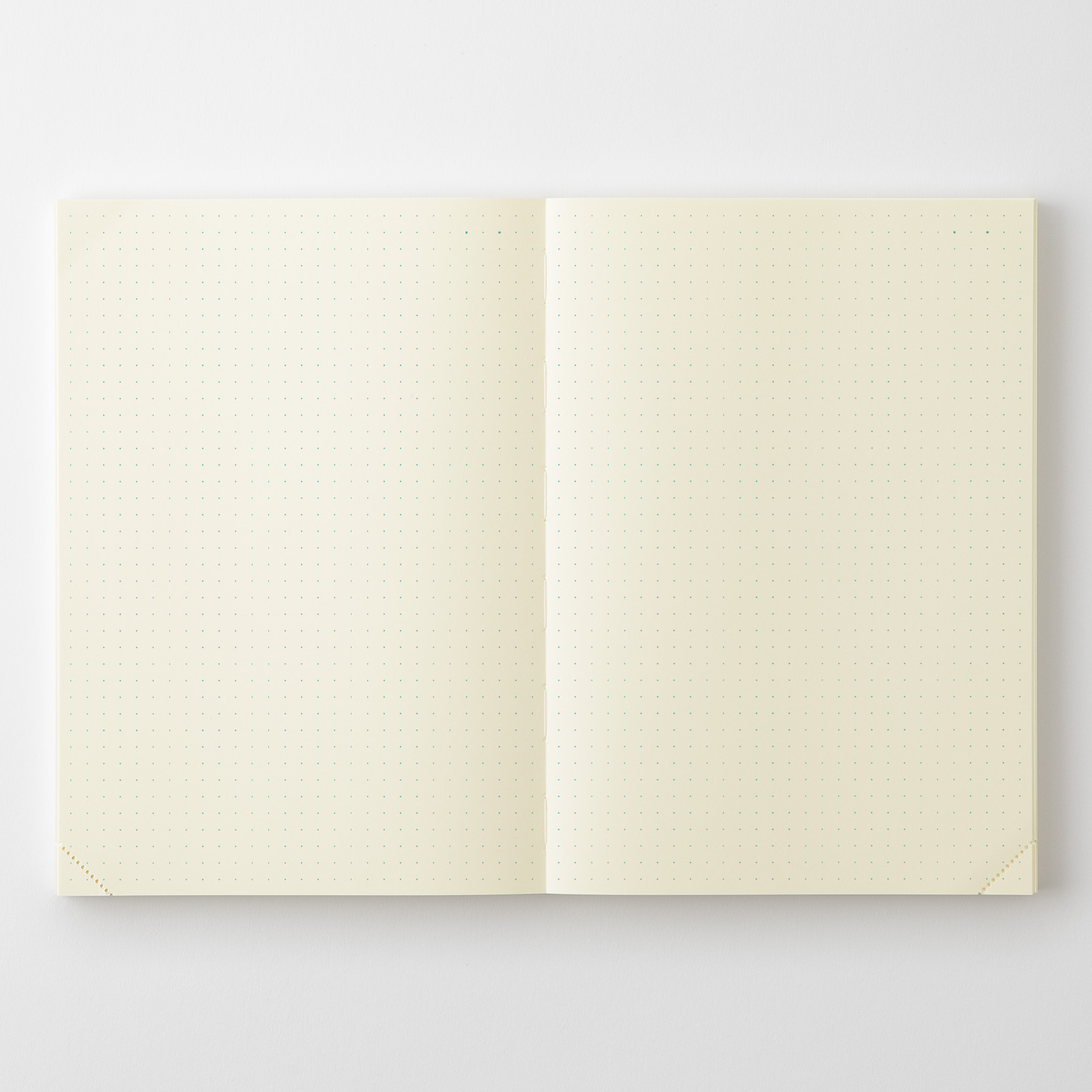 MD Notebook Journal - A5 - Codex 1 Day 1 Page - Dot Grid - Midori Notizbuch