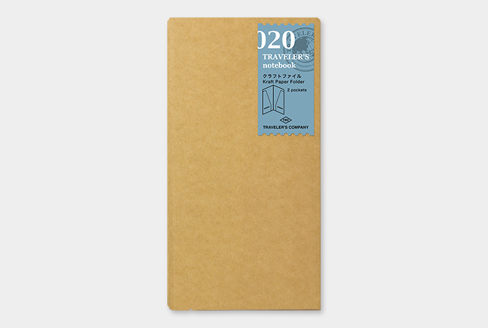 020 - Kraftpapier Folder - TRAVELER'S Notebook-14332006-TRAVELER'S COMPANY JAPAN-Einlagen und Zubehör für Größe "Regular" 020 - Kraftpapier Folder - TRAVELER'S Notebook von TRAVELER'S COMPANY JAPAN aus der Kategorie Einlagen und Zubehör für Größe "Regular" mit der Artikelnummer 14332006