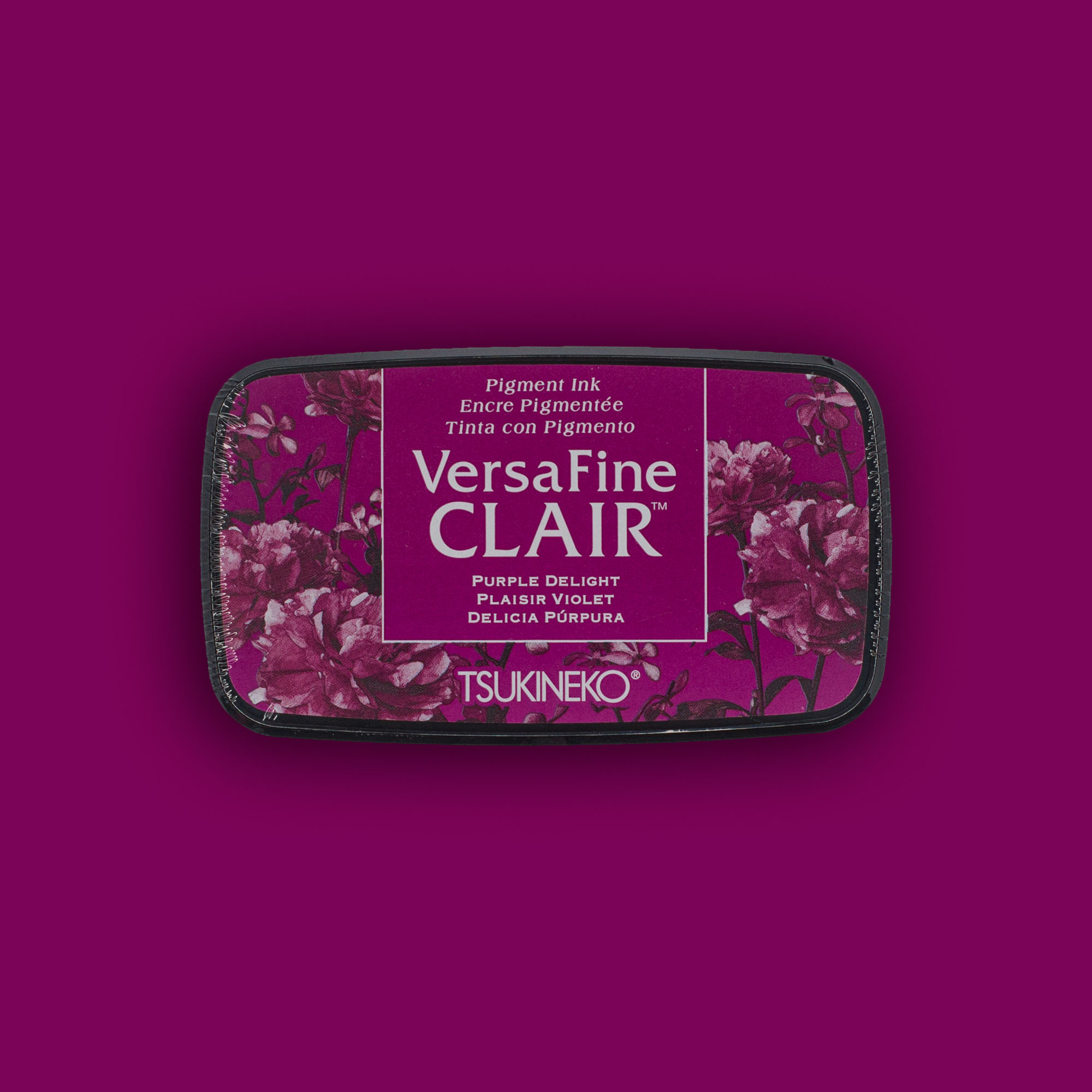 Purple Delight - VersaFine CLAIR - Stempelkissen von Tsukineko-VF-101-Tsukineko-Stempelkissen Purple Delight - VersaFine CLAIR - Stempelkissen von Tsukineko von Tsukineko aus der Kategorie Stempelkissen mit der Artikelnummer VF-101