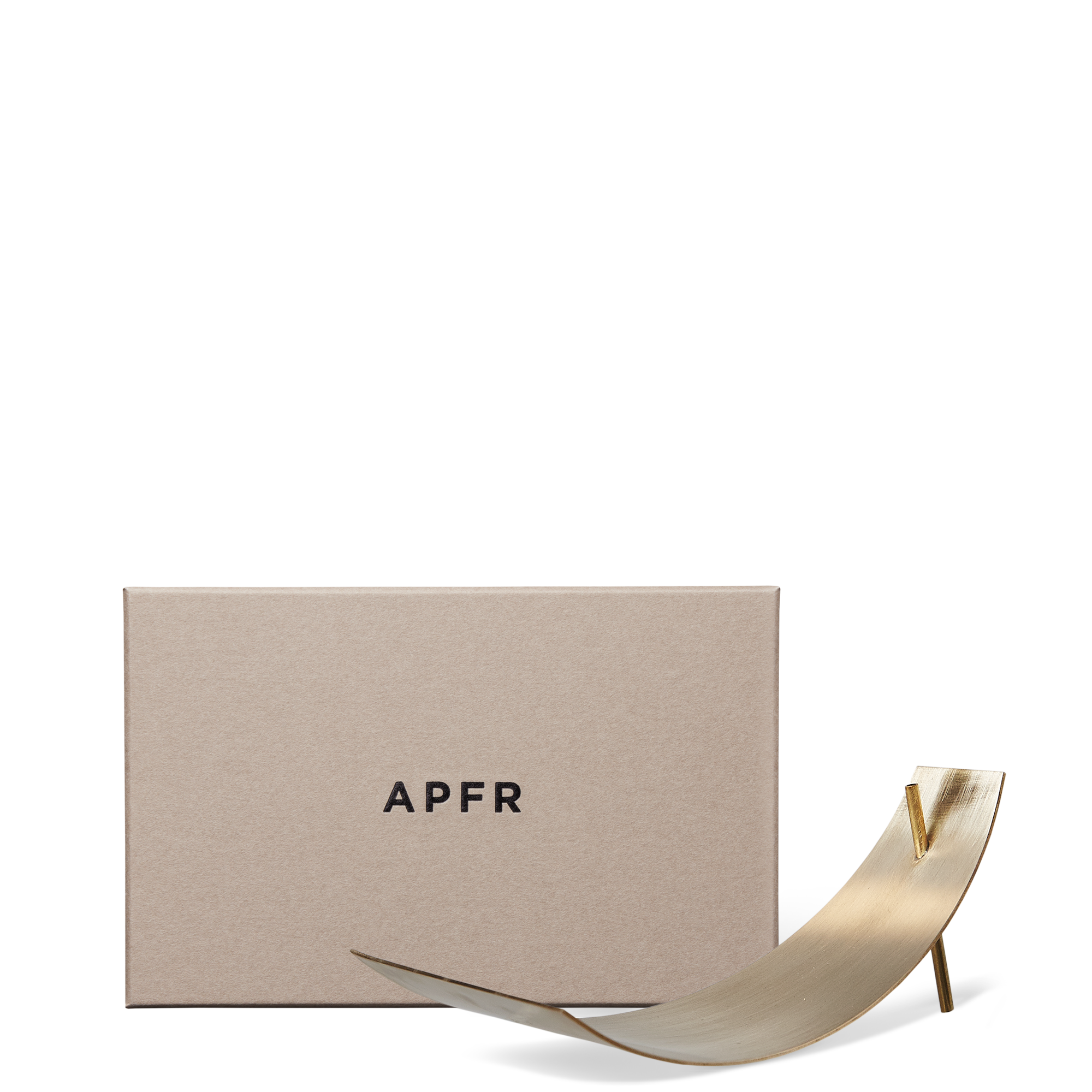 Räucherstäbchenhalter #2 aus Messing - BRASS INCENSE HOLDER - APFR