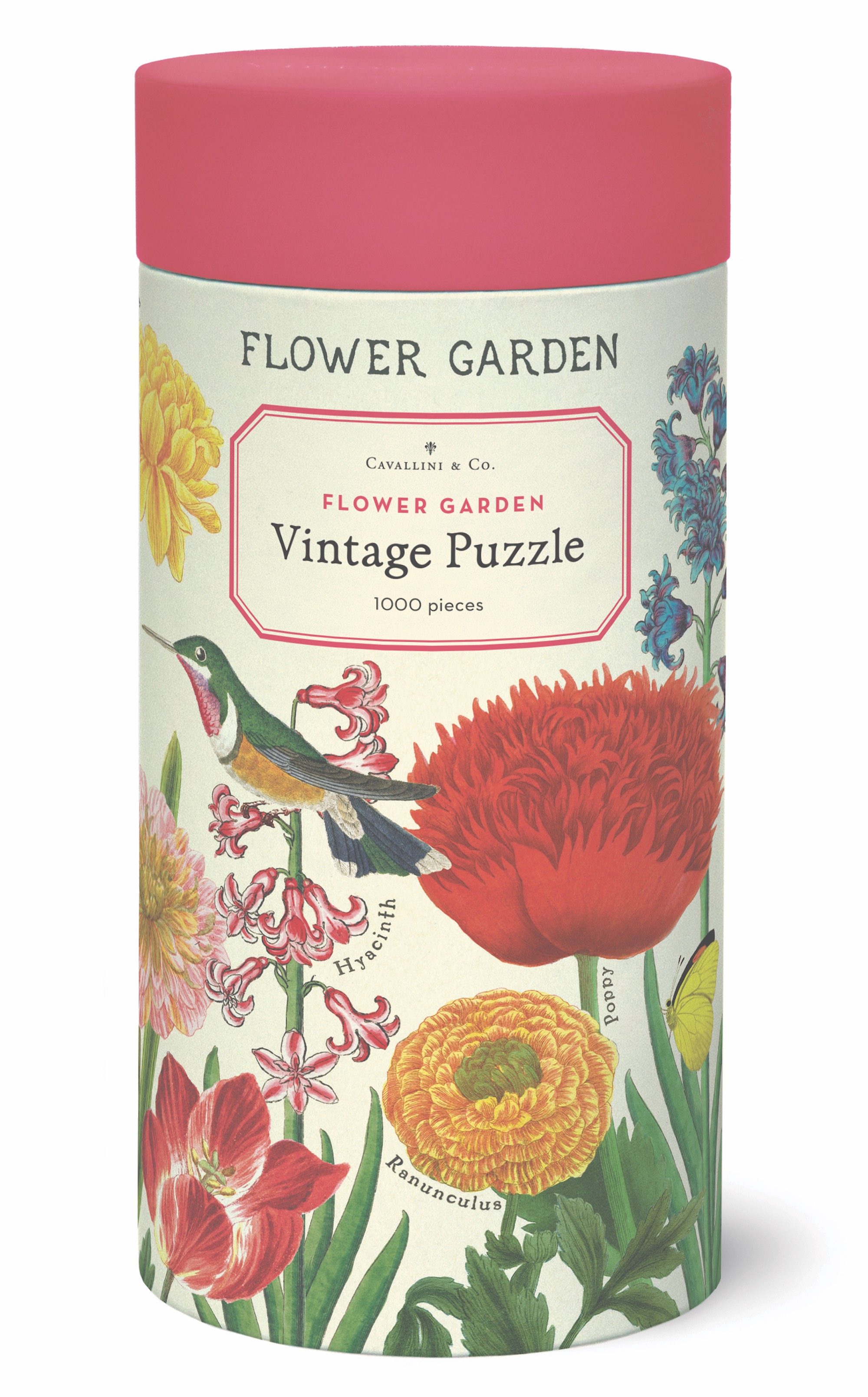 Flower Garden - Vintage Puzzle von Cavallini - 1.000 Teile