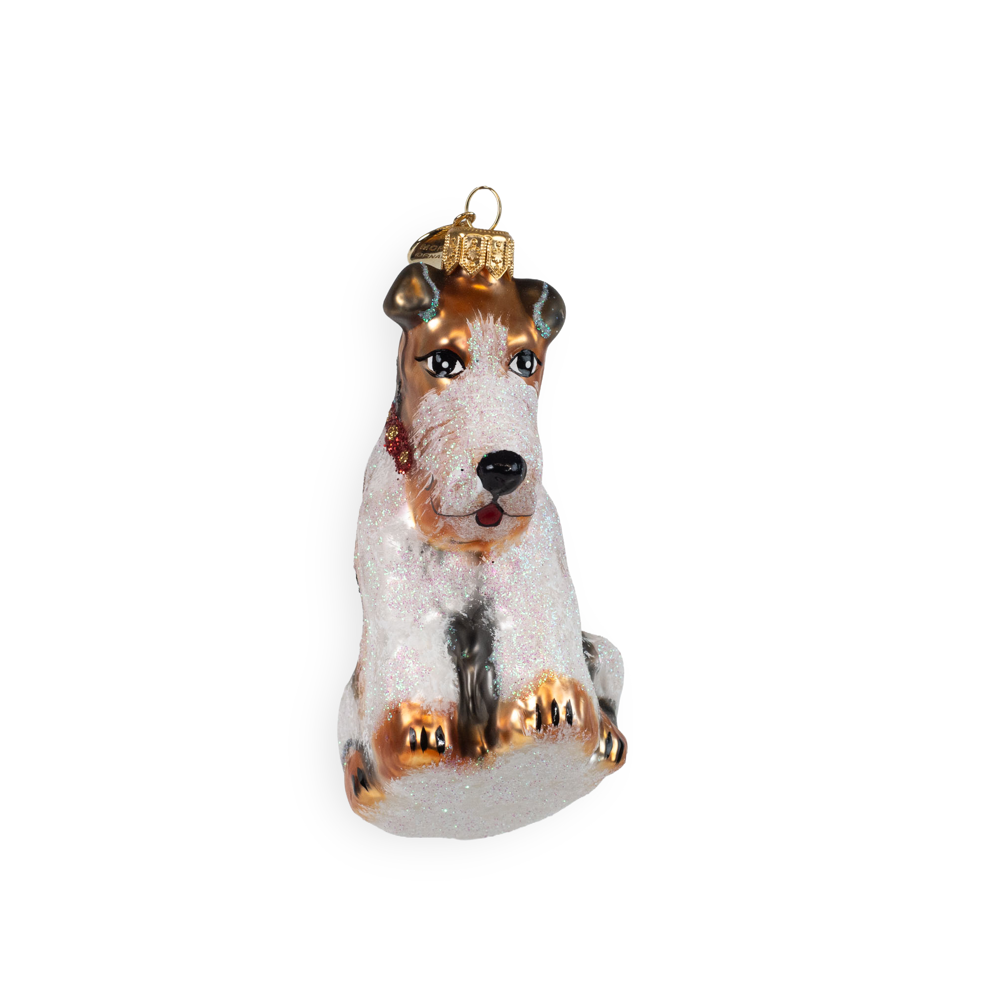Schnauzer - Christbaumschmuck - Glaskunst aus Polen