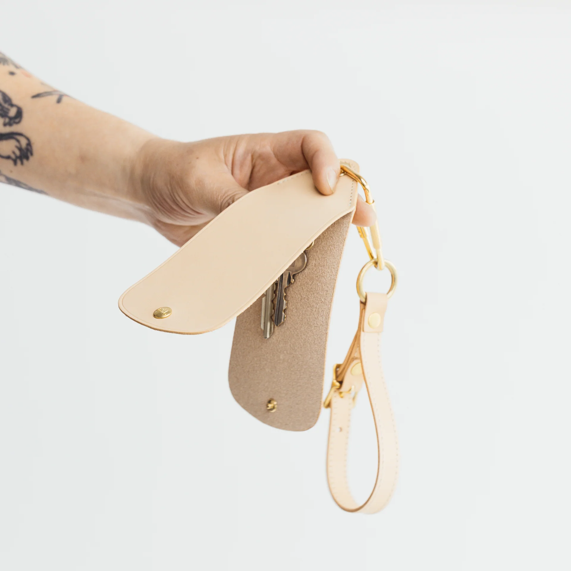HTS Key - Schlüsselanhänger aus Leder - The Superior Labor