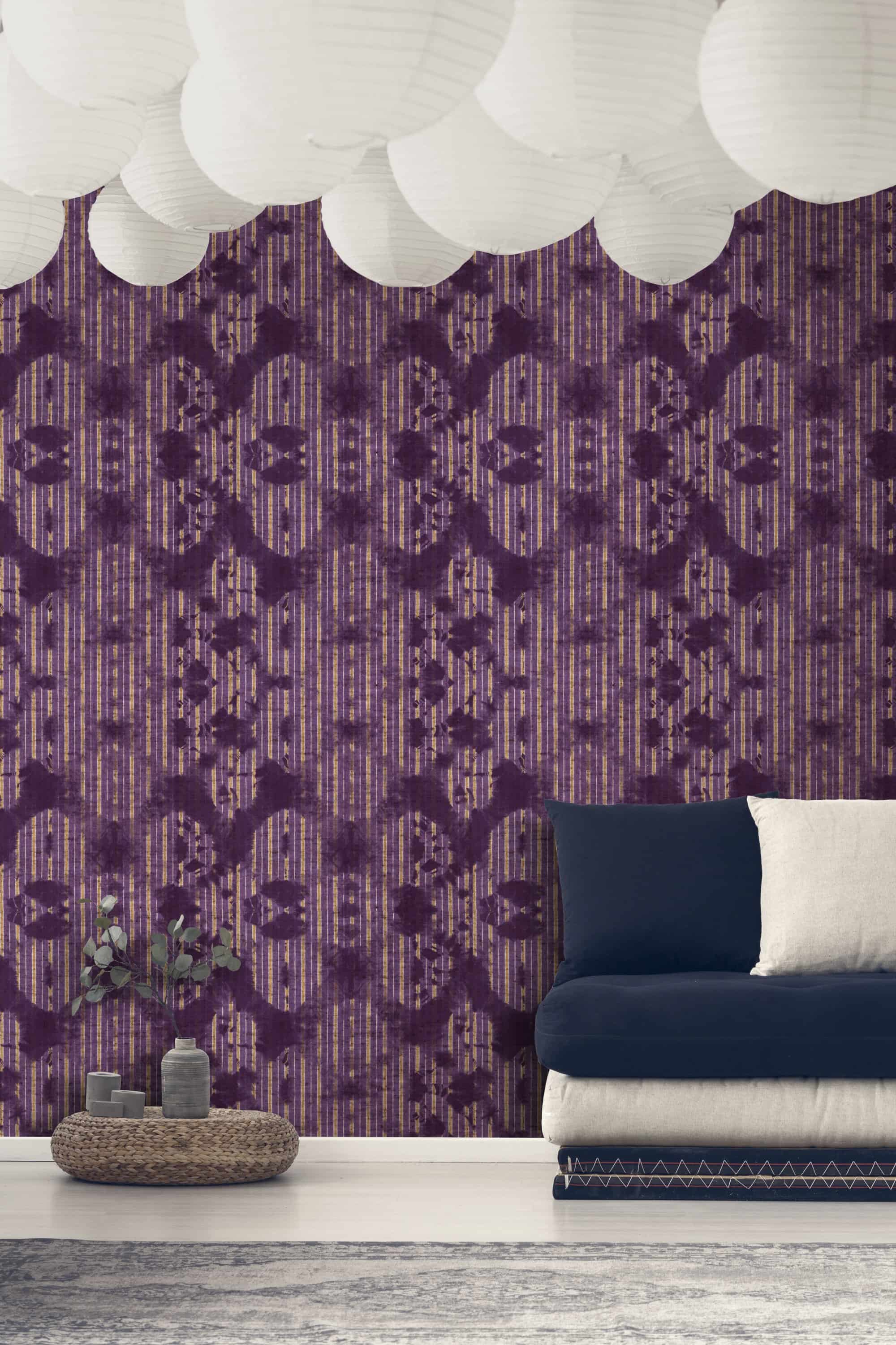 Tapete WASHED SHIBORI Burgund-WP20395-MINDTHEGAP-MIND THE GAP Tapete WASHED SHIBORI Burgund von MINDTHEGAP aus der Kategorie MIND THE GAP mit der Artikelnummer WP20395
