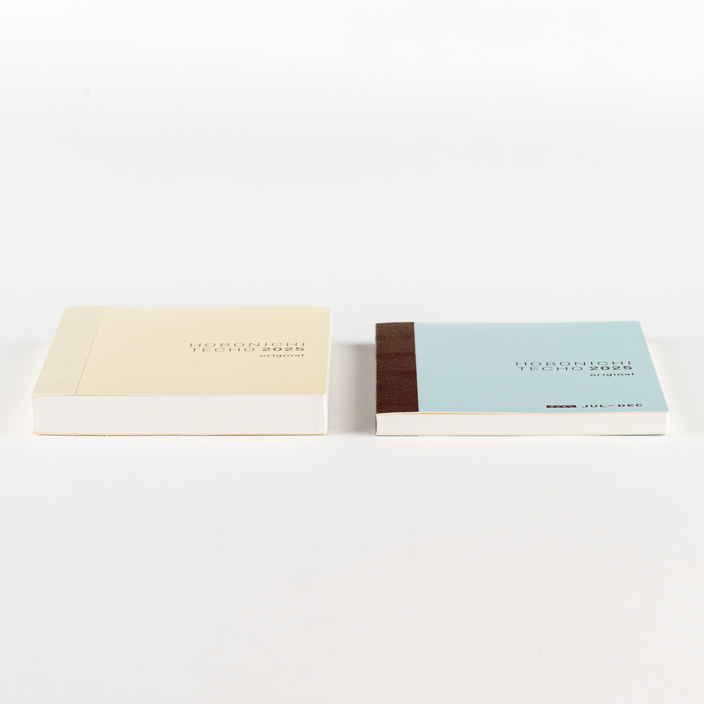Kalenderbuch A6 Original 2027 – Avec (2 Bände), japanisch | Hobonichi
