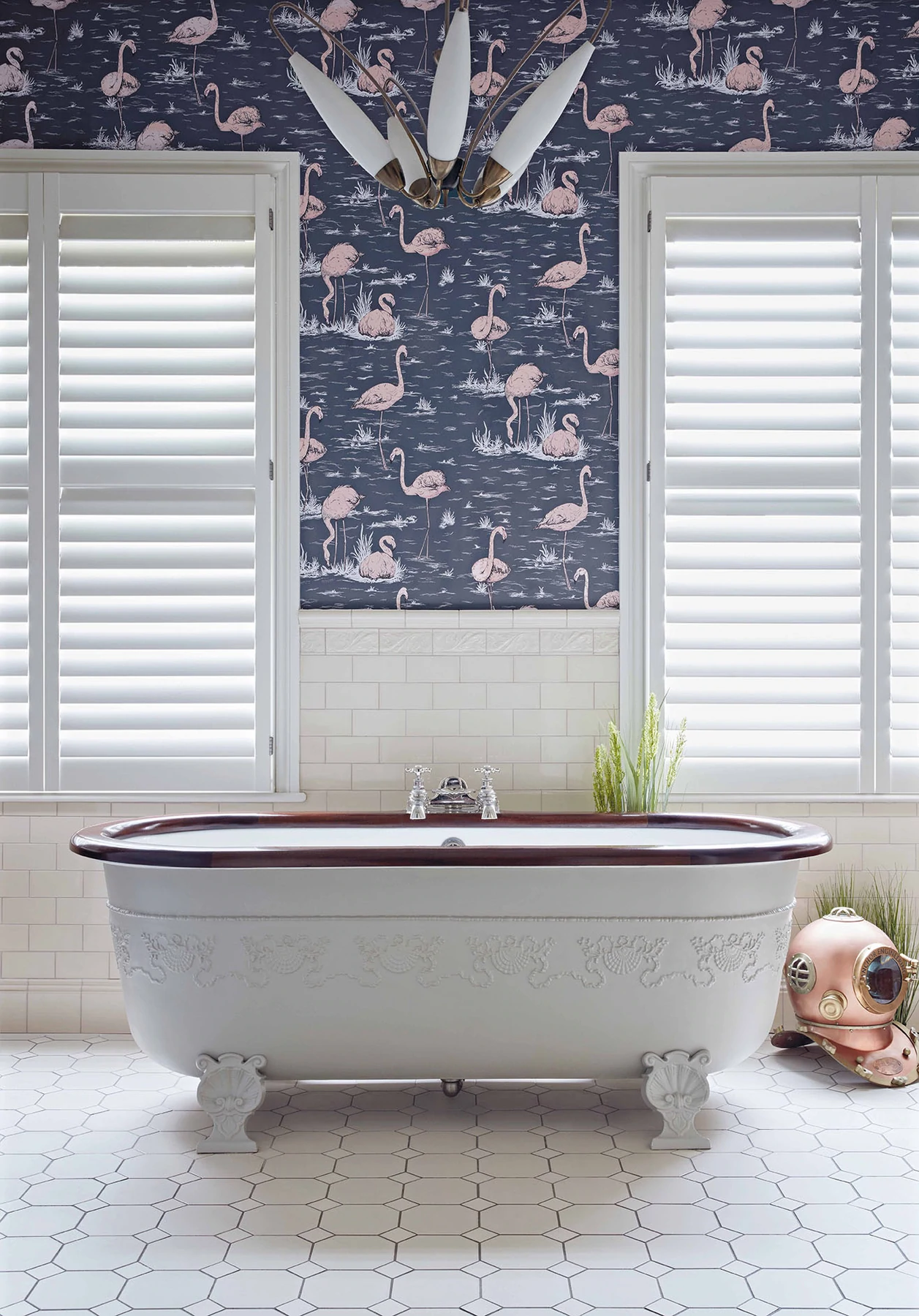 Flamingos Tapete - 112/11040 - Cole&Son - Icons von Cole&Son aus der Kategorie Icons mit der Artikelnummer 112-11040