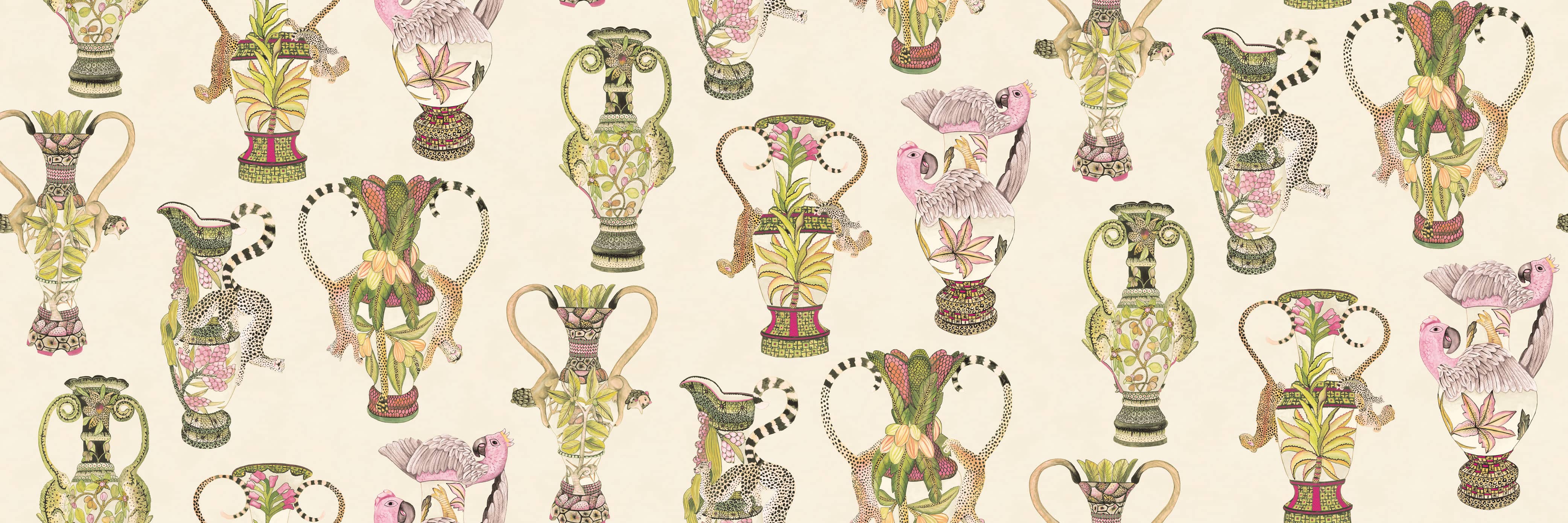 Khulu Vases Tapete - 109/12057 - Cole&Son - The Ardmore Collection von Cole&Son aus der Kategorie Ardmore mit der Artikelnummer 109-12057