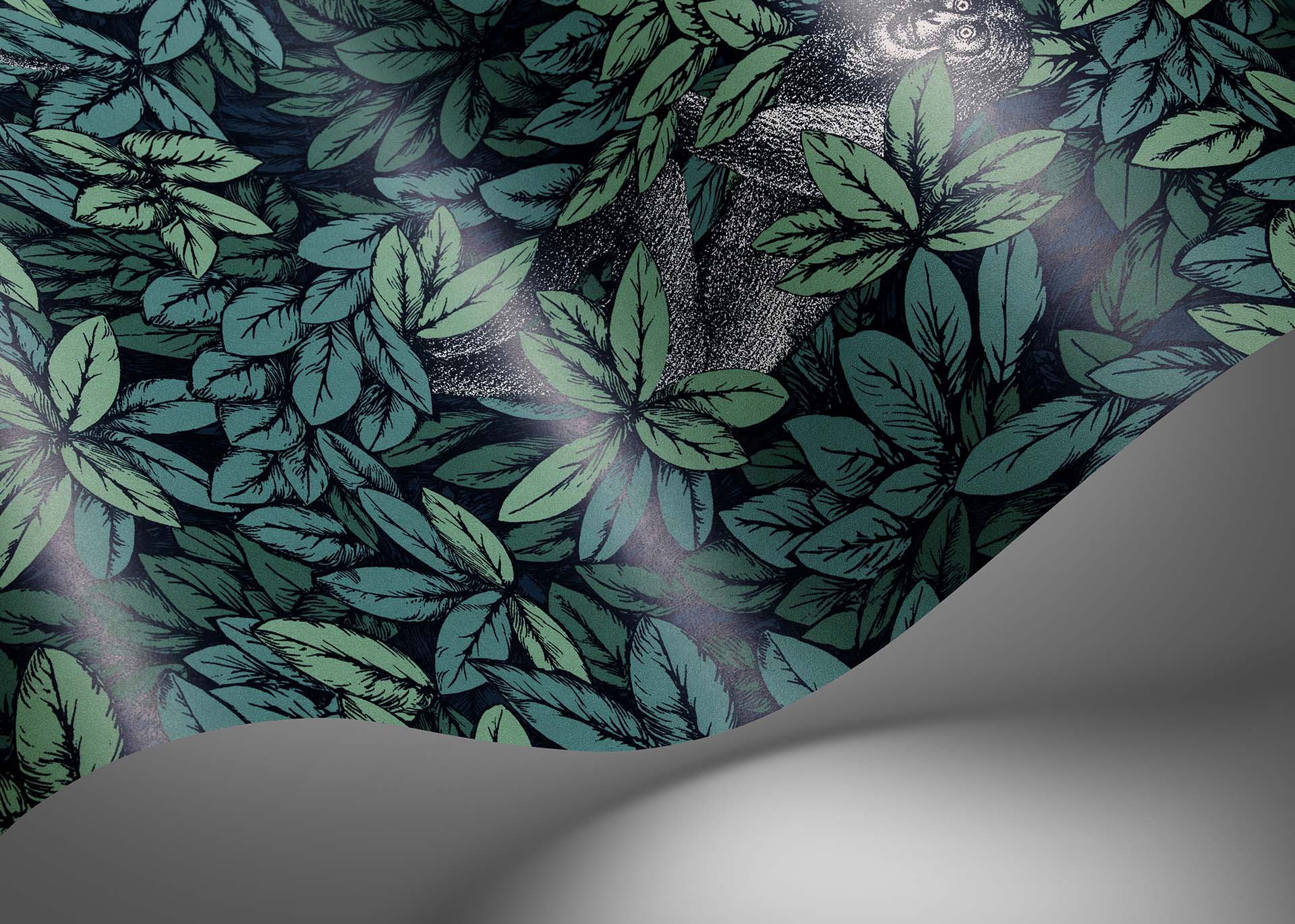 Foglie e Scimmie Tapete - 123/10046 - Viridian - Cole&Son - Fornasetti Senza Tempo II-123-10046-Cole&Son-Fornasetti Senza Tempo II Foglie e Scimmie Tapete - 123/10046 - Viridian - Cole&Son - Fornasetti Senza Tempo II von Cole&Son aus der Kategorie Fornasetti Senza Tempo II mit der Artikelnummer 123-10046