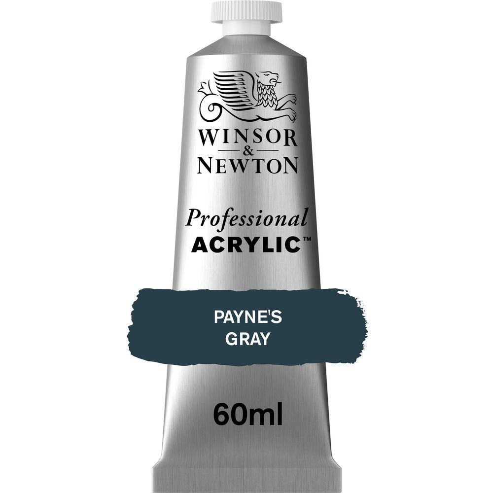 465 - Payne's Gray - 60ml Professional Acrylic von Winsor&Newton - S1