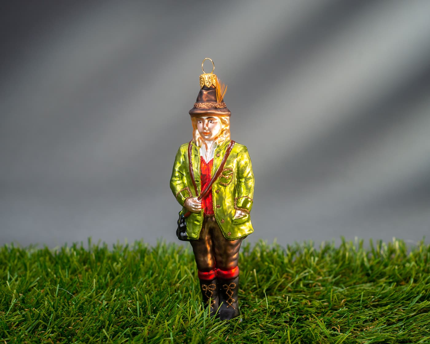 Jägerin - Christbaumschmuck aus Glas-2281.02-Hanco-Christbaumschmuck Jägerin - Christbaumschmuck aus Glas von Hanco aus der Kategorie Christbaumschmuck mit der Artikelnummer 2281.02