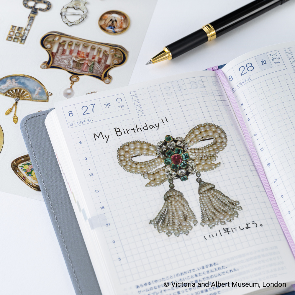 Schmuck-Sticker – V&A Series | Hobonichi