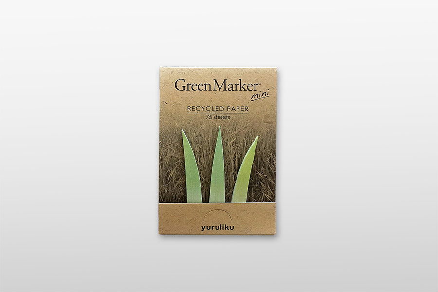 GreenMarker Mini - Gras Haftnotizen von Yuruliku