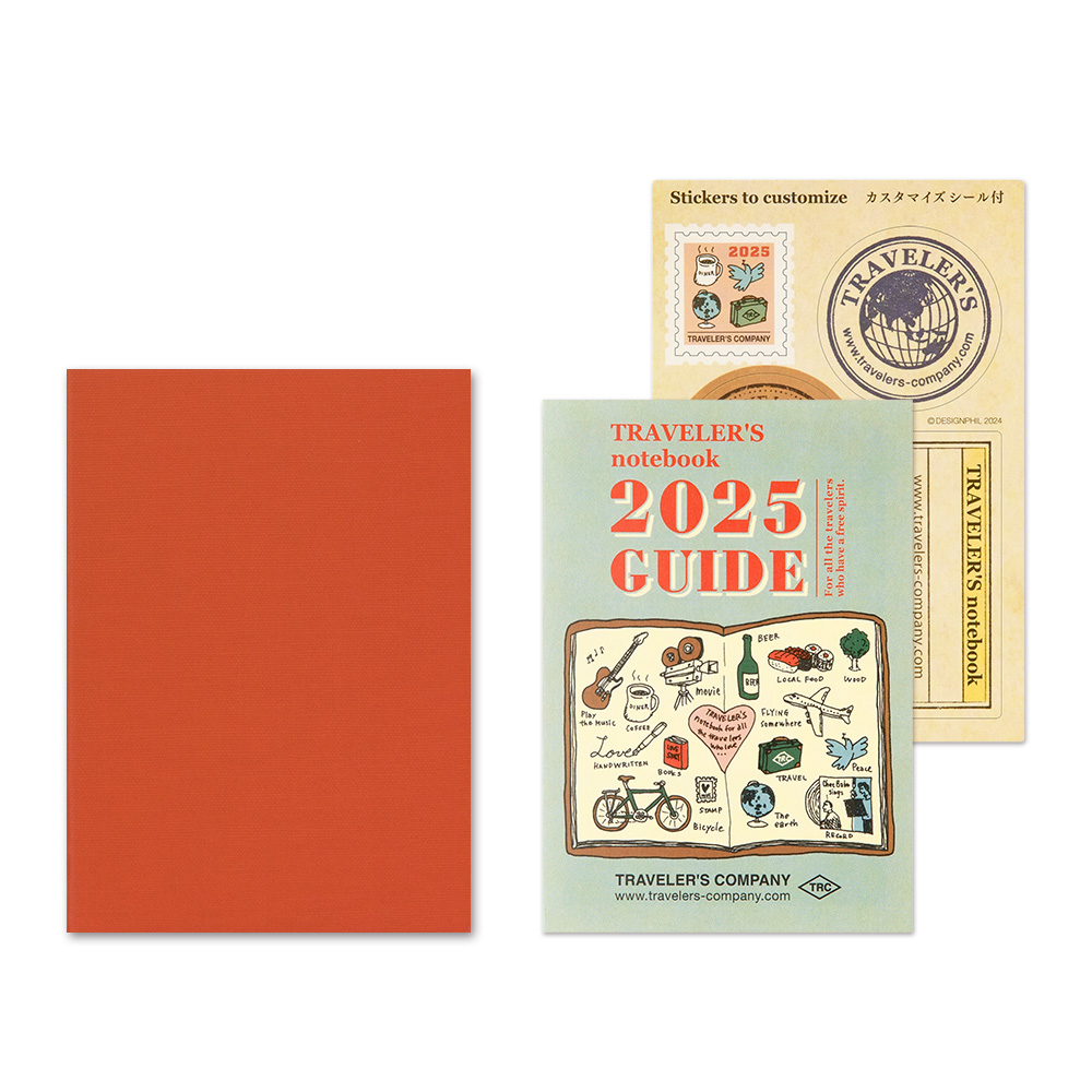 2025 Kalender (Monatsansicht) - TRAVELER'S Notebook Passport Refill