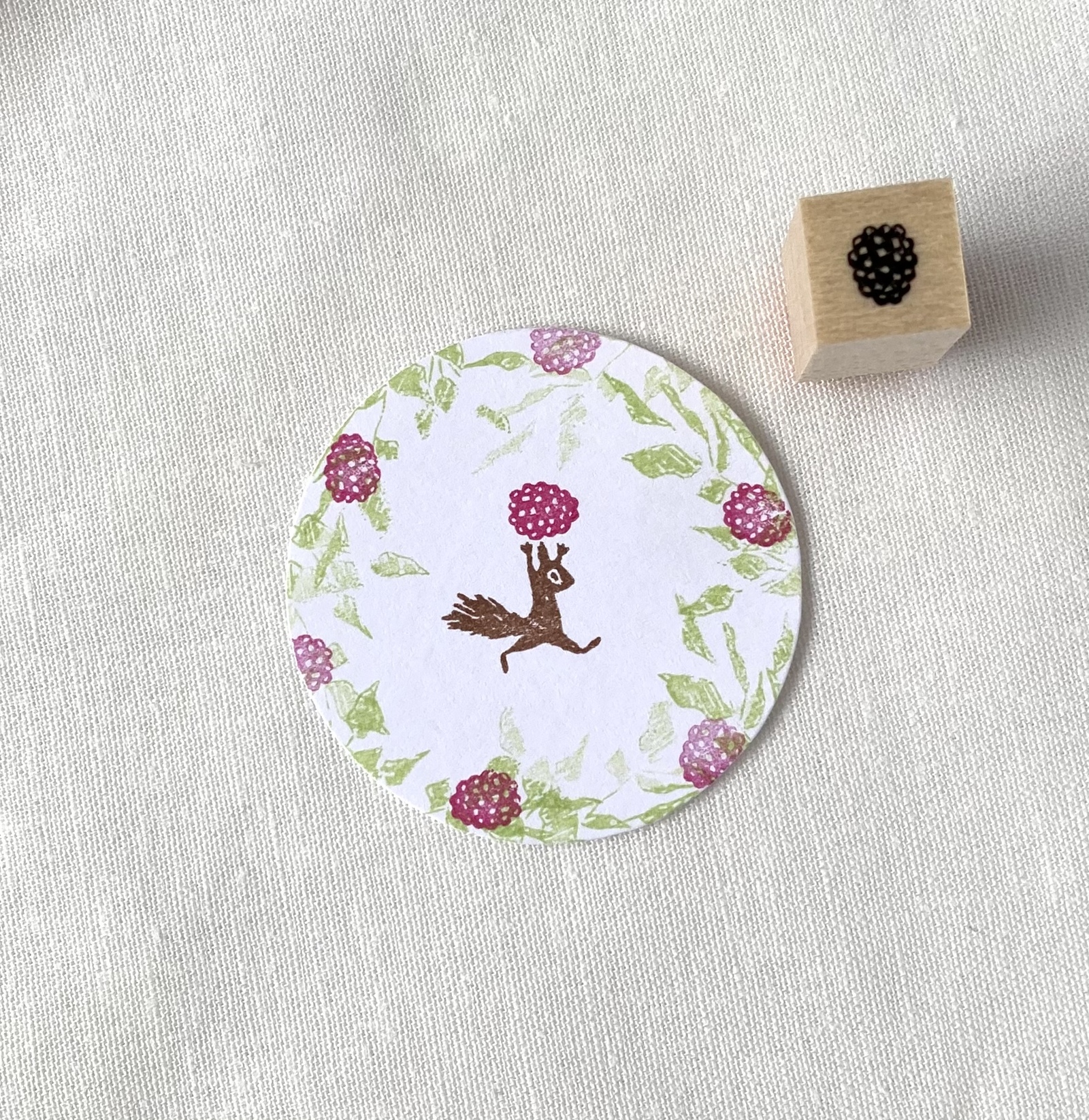 Brombeere - Japanischer Stempel