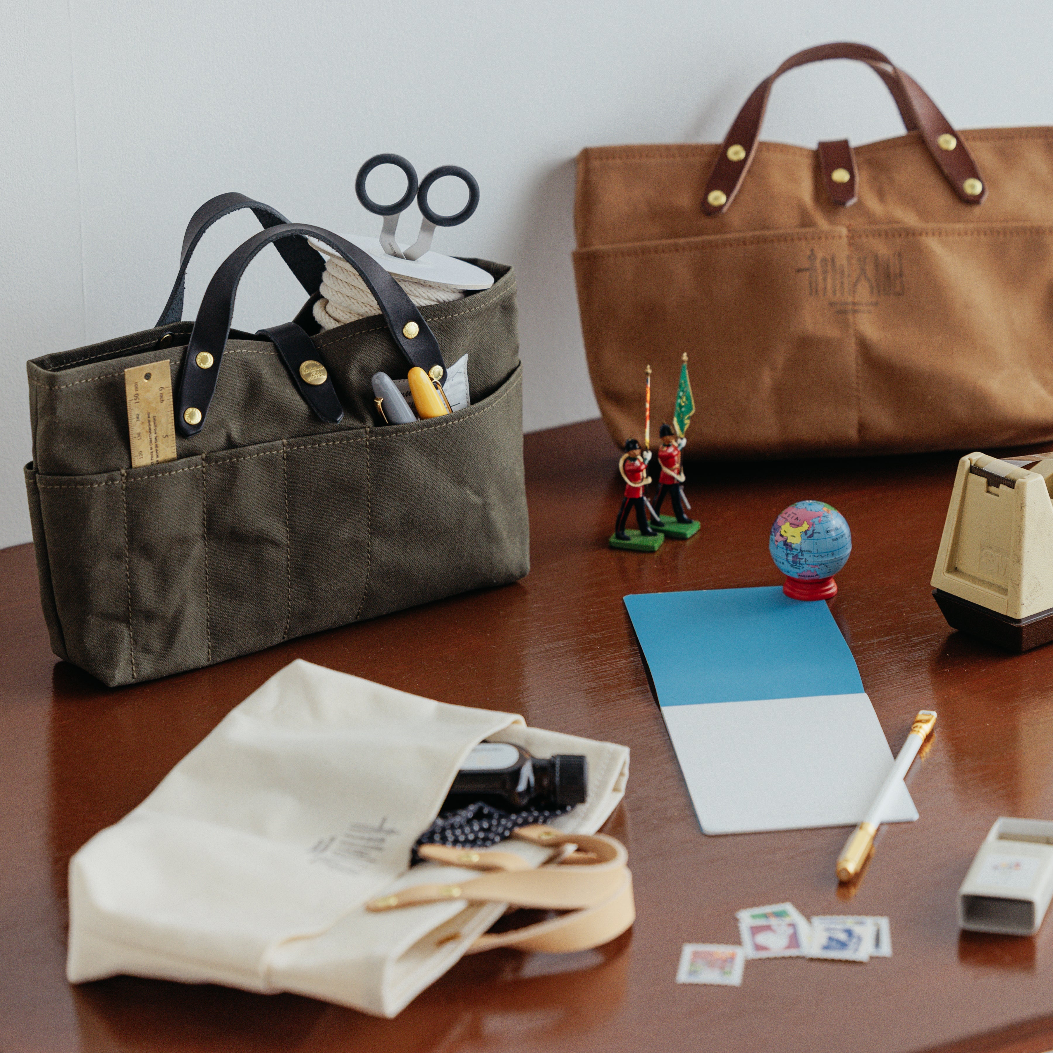 Paraffin Canvas Mini Bag - Kleine Tasche aus Leinen - The Superior Labor - *Pre-order/Vorbestellung*