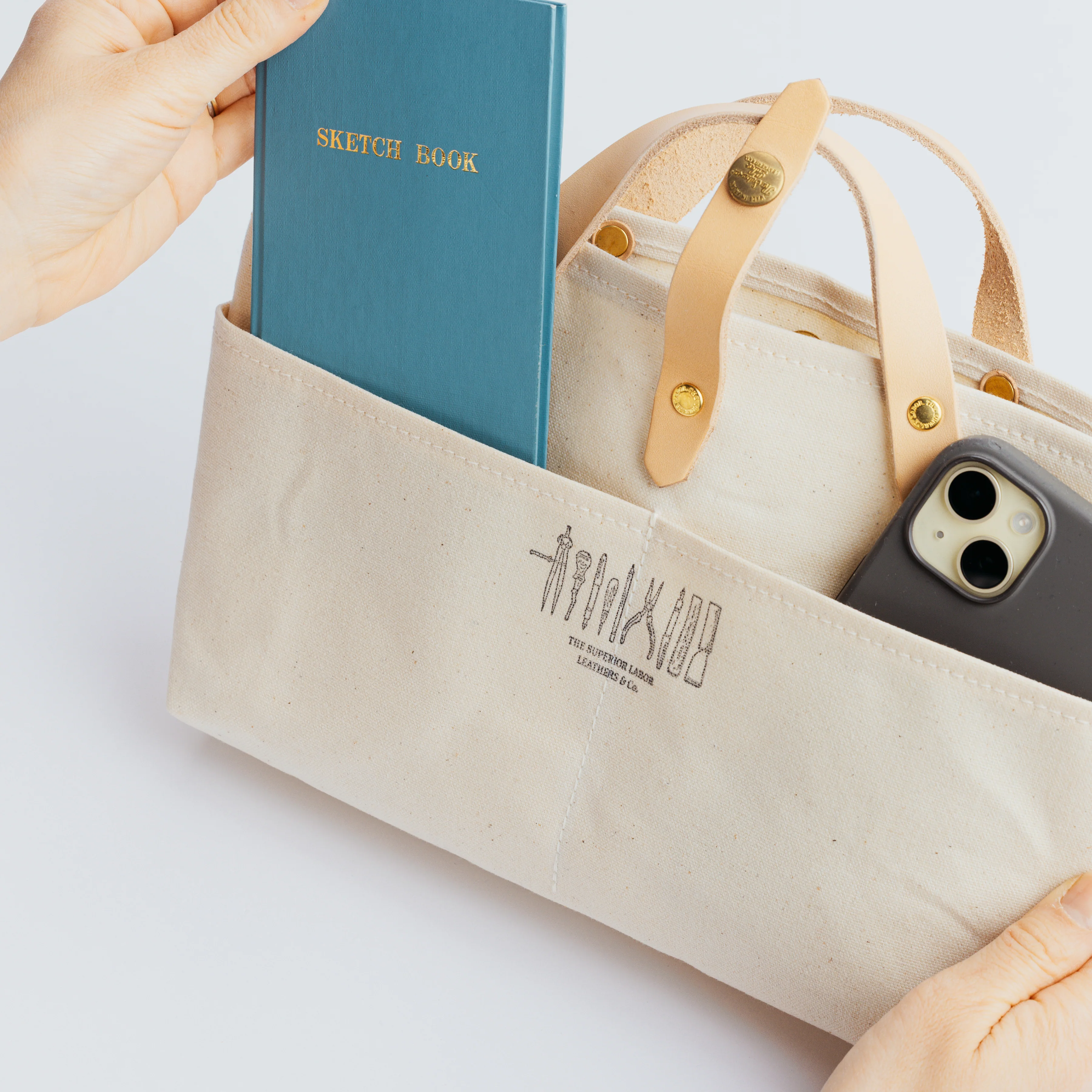 Paraffin Canvas Mini Bag - Kleine Tasche aus Leinen - The Superior Labor - *Pre-order/Vorbestellung*