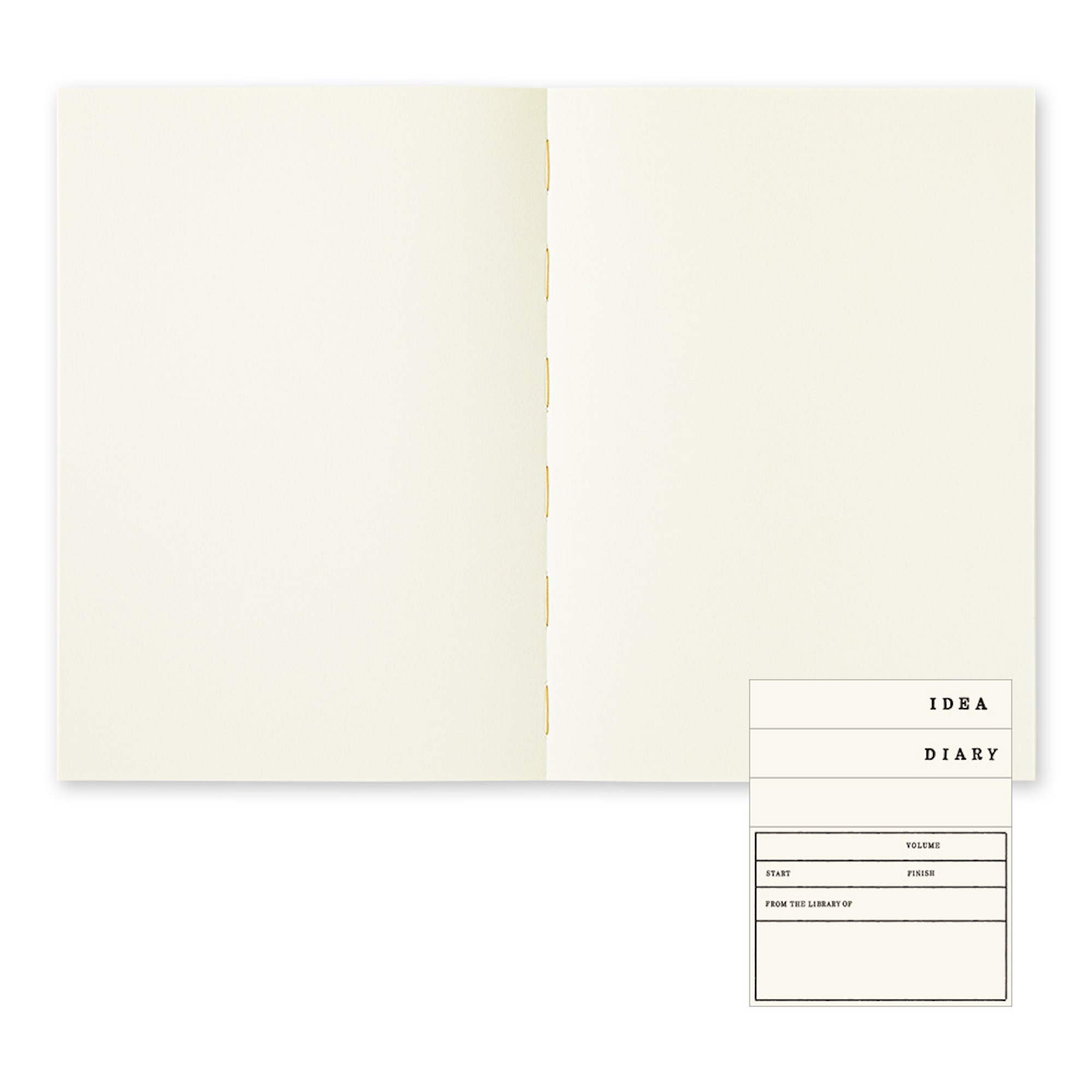 MD Notebook - A5 - dickes Papier - Midori Notizbuch