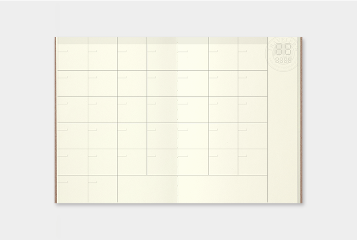 006 - freier Kalender (Monatsansicht) - TRAVELER'S Notebook Refill Passport-14326006-TRAVELER'S COMPANY JAPAN-Einlagen und Zubehör für Größe "Passport" 006 - freier Kalender (Monatsansicht) - TRAVELER'S Notebook Refill Passport von TRAVELER'S COMPANY JAPAN aus der Kategorie Einlagen und Zubehör für Größe "Passport" mit der Artikelnummer 14326006
