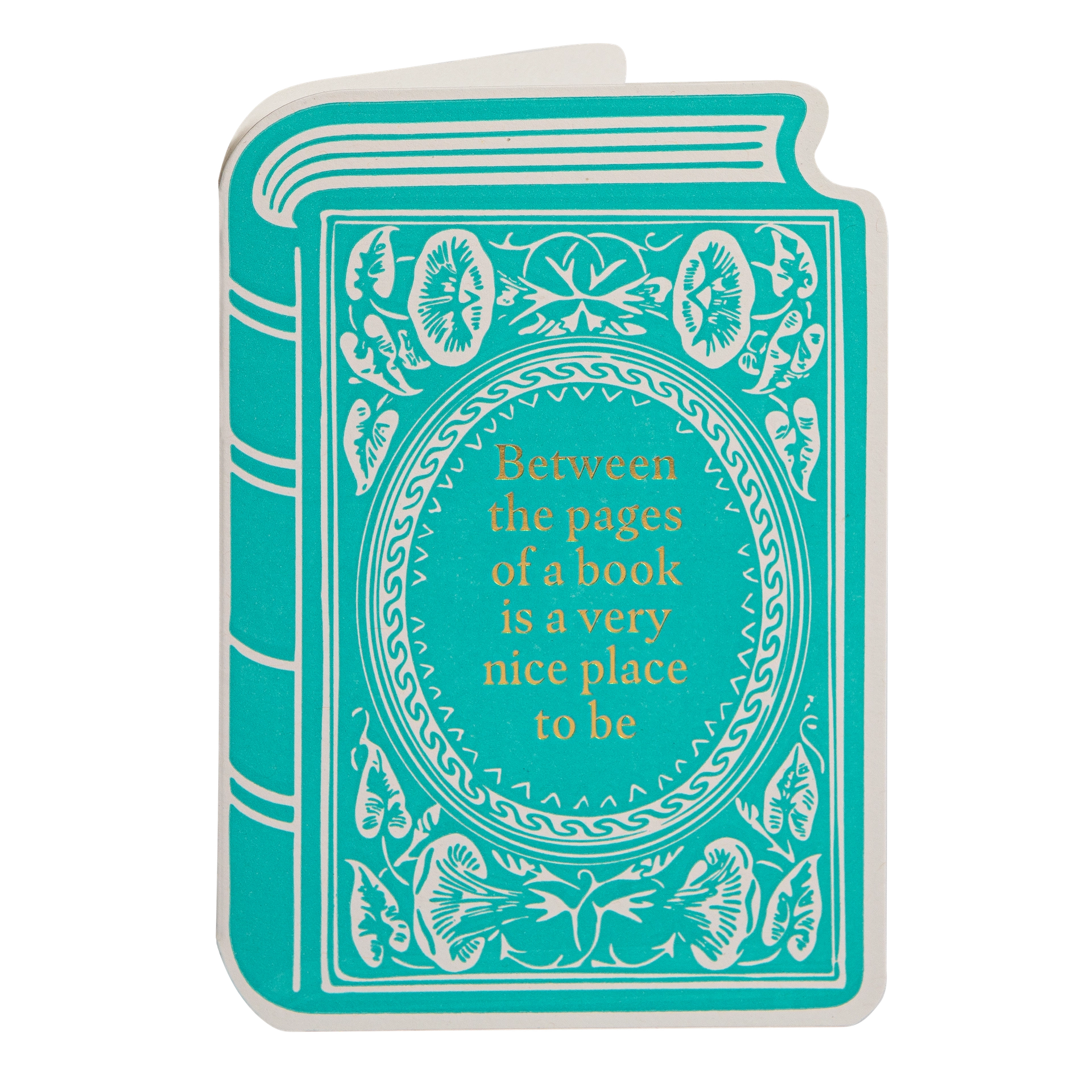 "Between The Pages" - 3D Klappkarte - Cut-Out Card von Archivist