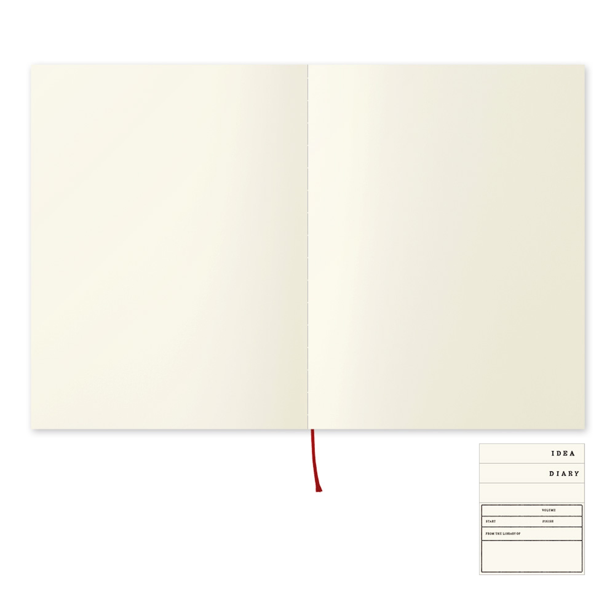 MD Notebook - A4 - blanko / blank - Midori Notizbuch