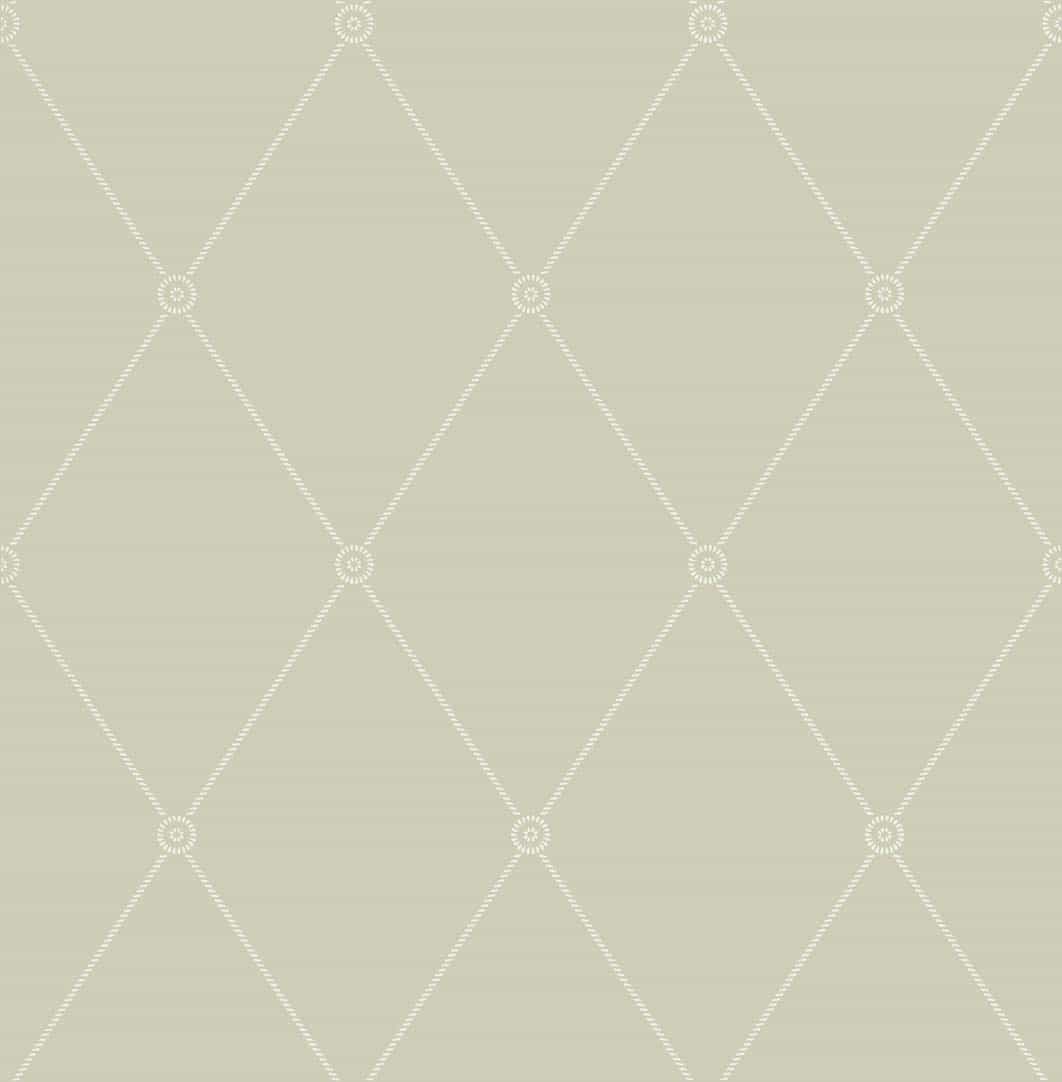 Large Georgian Rope Trellis Tapete - 100/13065 - Cole&Son - Archive Anthology von Cole&Son aus der Kategorie Archive Anthology mit der Artikelnummer 100-13065