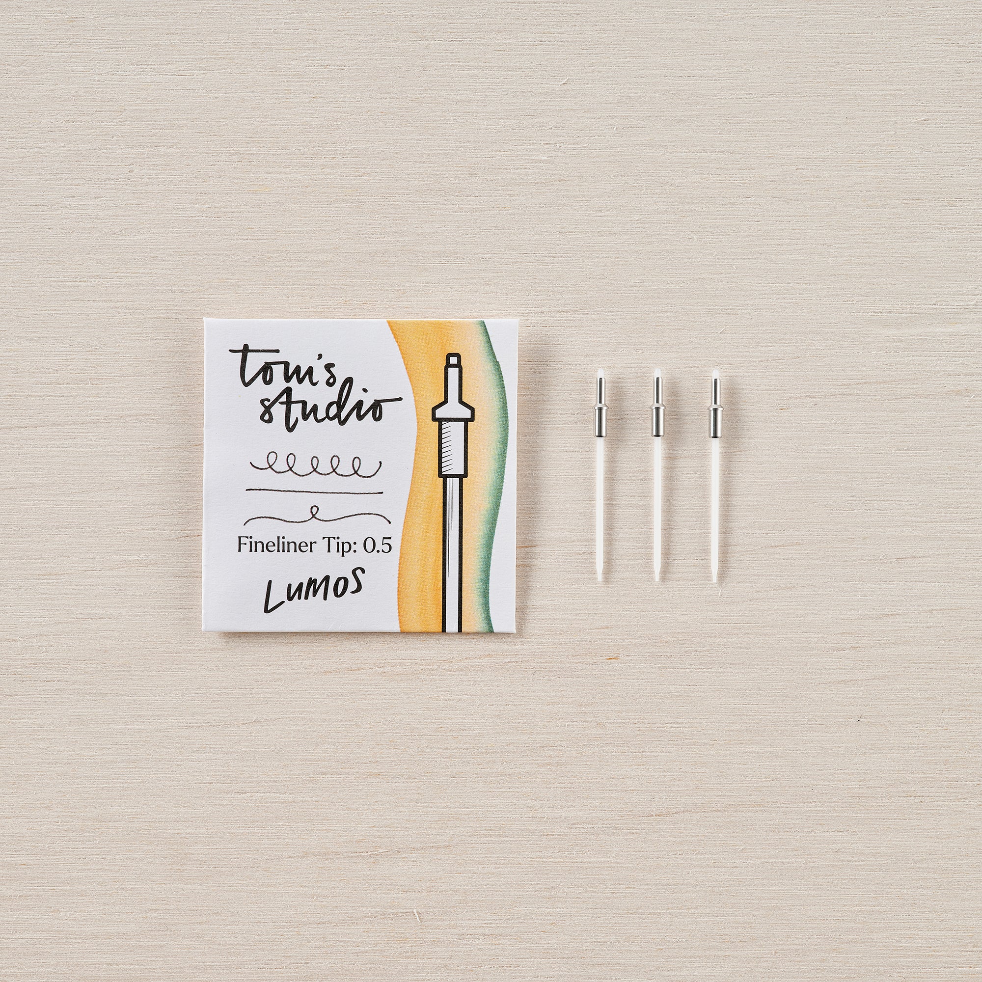 Lumos - 0,5 Fineliner Spitze - 3er Set - Tips von Tom's Studio