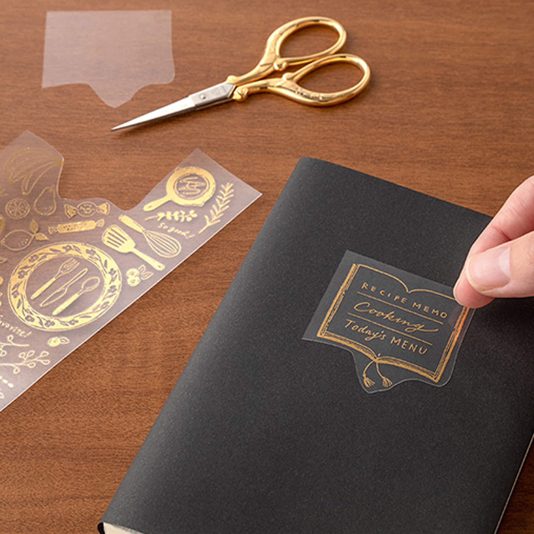 Midori Transfer Sticker Gold - Kitchen Midori Transfer Sticker Gold - Kitchen