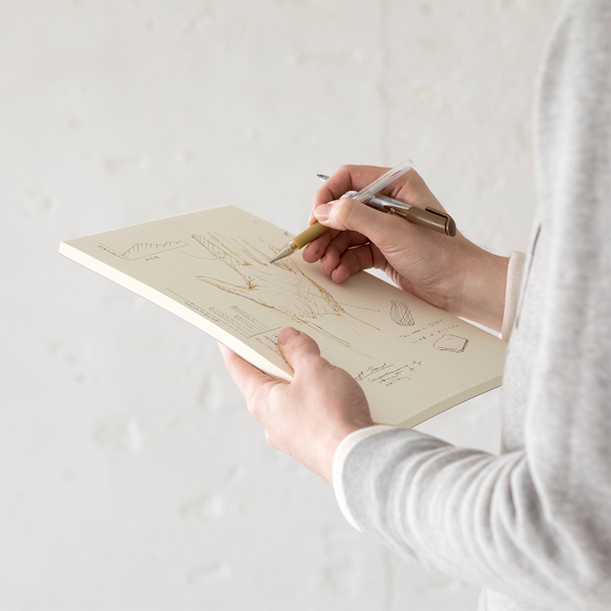 MD Paper Pad - A4 - kariert / grid - Midori Notizblock-91803386-Midori Japan-MD Paper Pads MD Paper Pad - A4 - kariert / grid - Midori Notizblock von Midori Japan aus der Kategorie MD Paper Pads mit der Artikelnummer 91803386