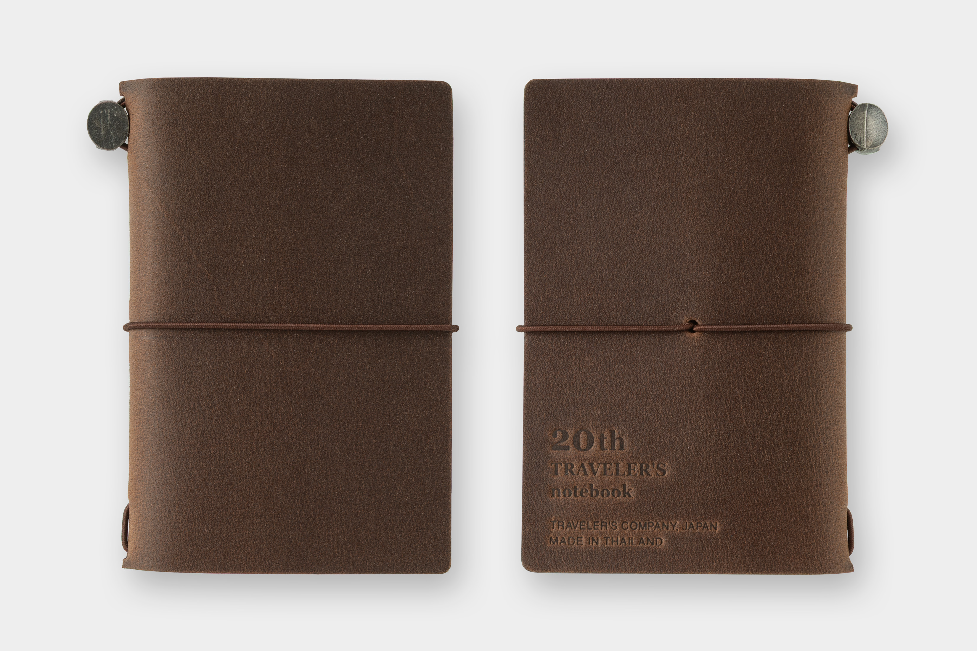 TRAVELER’S notebook Card Size – 20th Anniversary Set - Braun / Brown