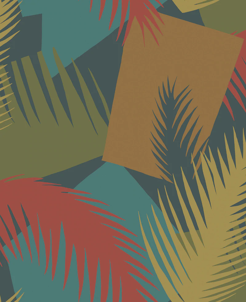 Deco Palm Tapete - 105/8039 - Cole&Son - Geometric II-105-8039-Cole&Son-Geometric II Deco Palm Tapete - 105/8039 - Cole&Son - Geometric II von Cole&Son aus der Kategorie Geometric II mit der Artikelnummer 105-8039