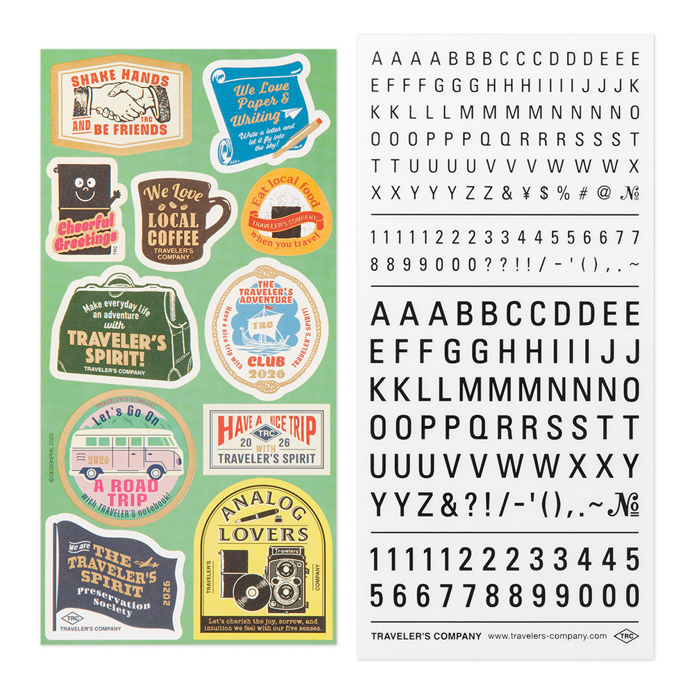 2026 Sticker Set „The Traveler's Spirit“