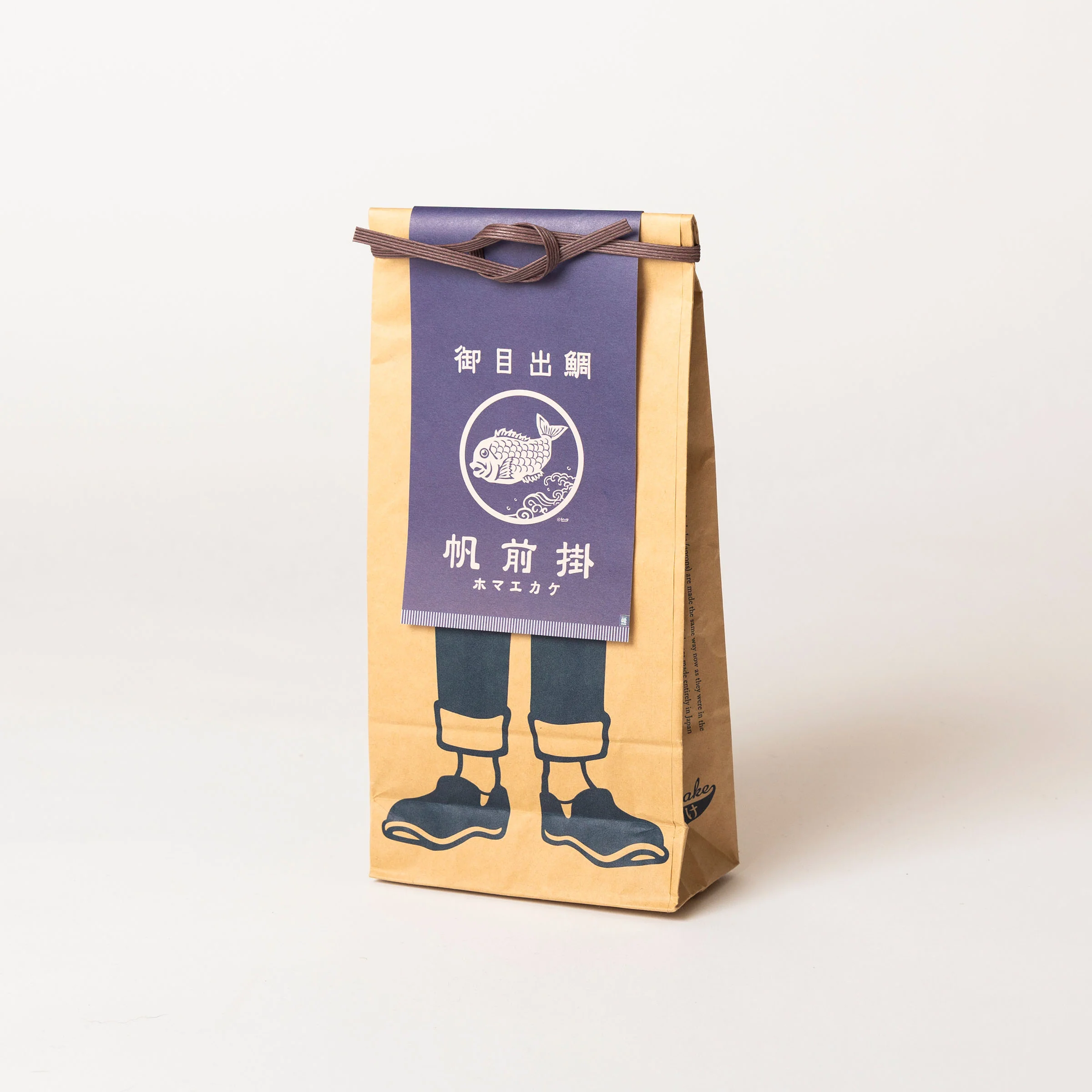 "Sea Bream Fish" - ICON Serie - Traditionell japanische MAEKAKE Schürze - by Anything Co.