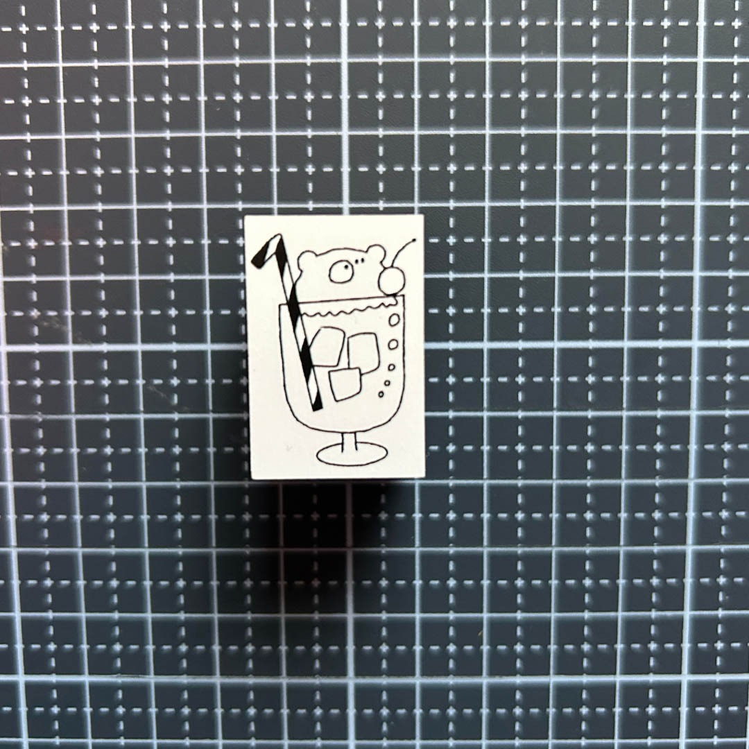 "Cream Soda" - Ai's paper store - Japanischer Stempel