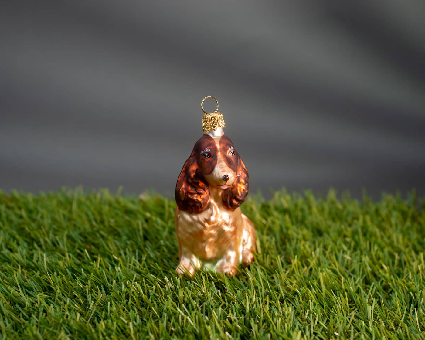 Cocker Spaniel - Christbaumschmuck aus Glas von Hanco aus der Kategorie Hunde und Katzen mit der Artikelnummer 1476.02