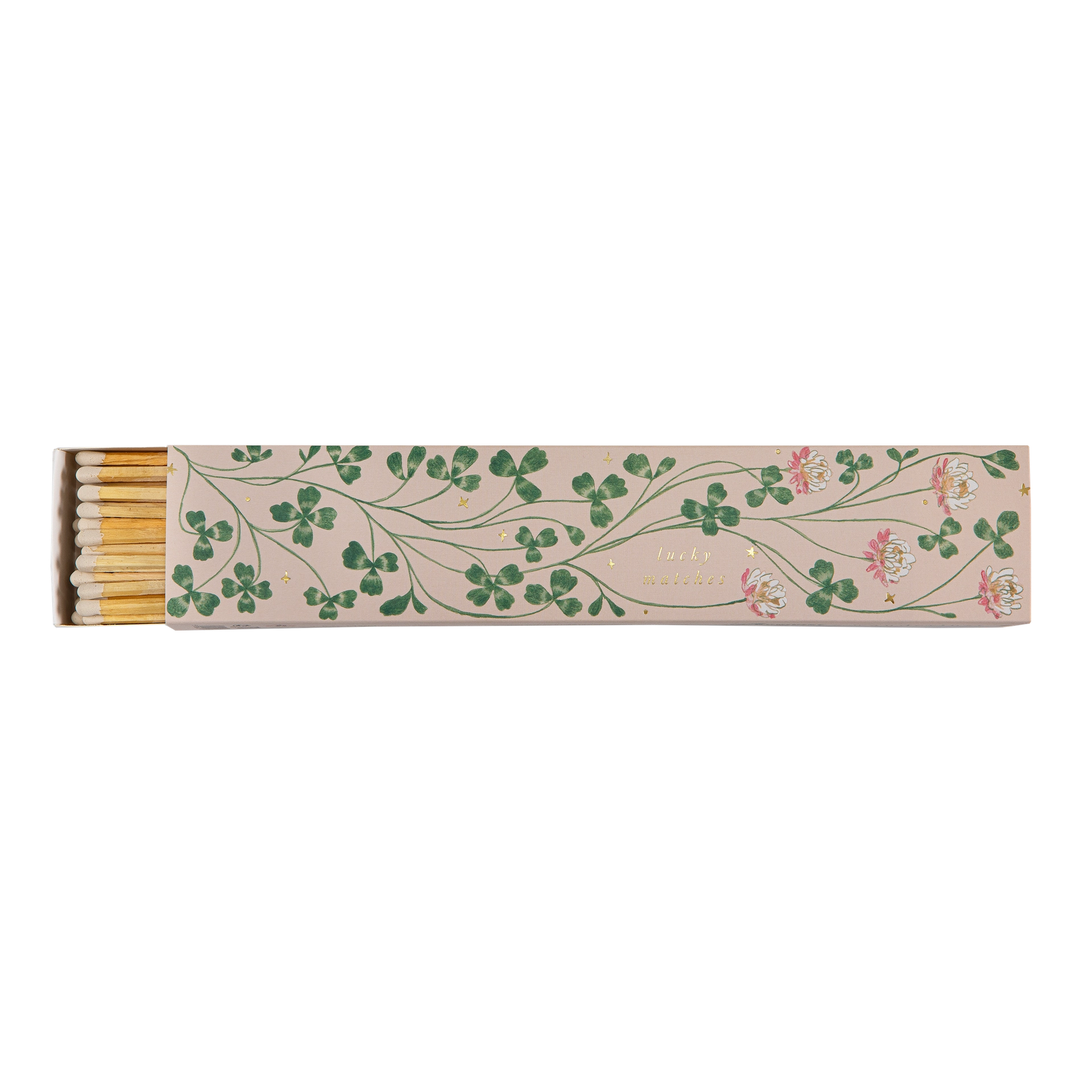 Streichhölzer lang "Lucky Clover" - Kaminstreichhölzer von Archivist aus England