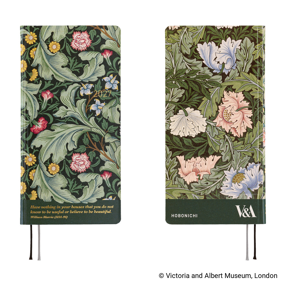 Weeks 2027 englisch – V&A Series: Leicester | Hobonichi