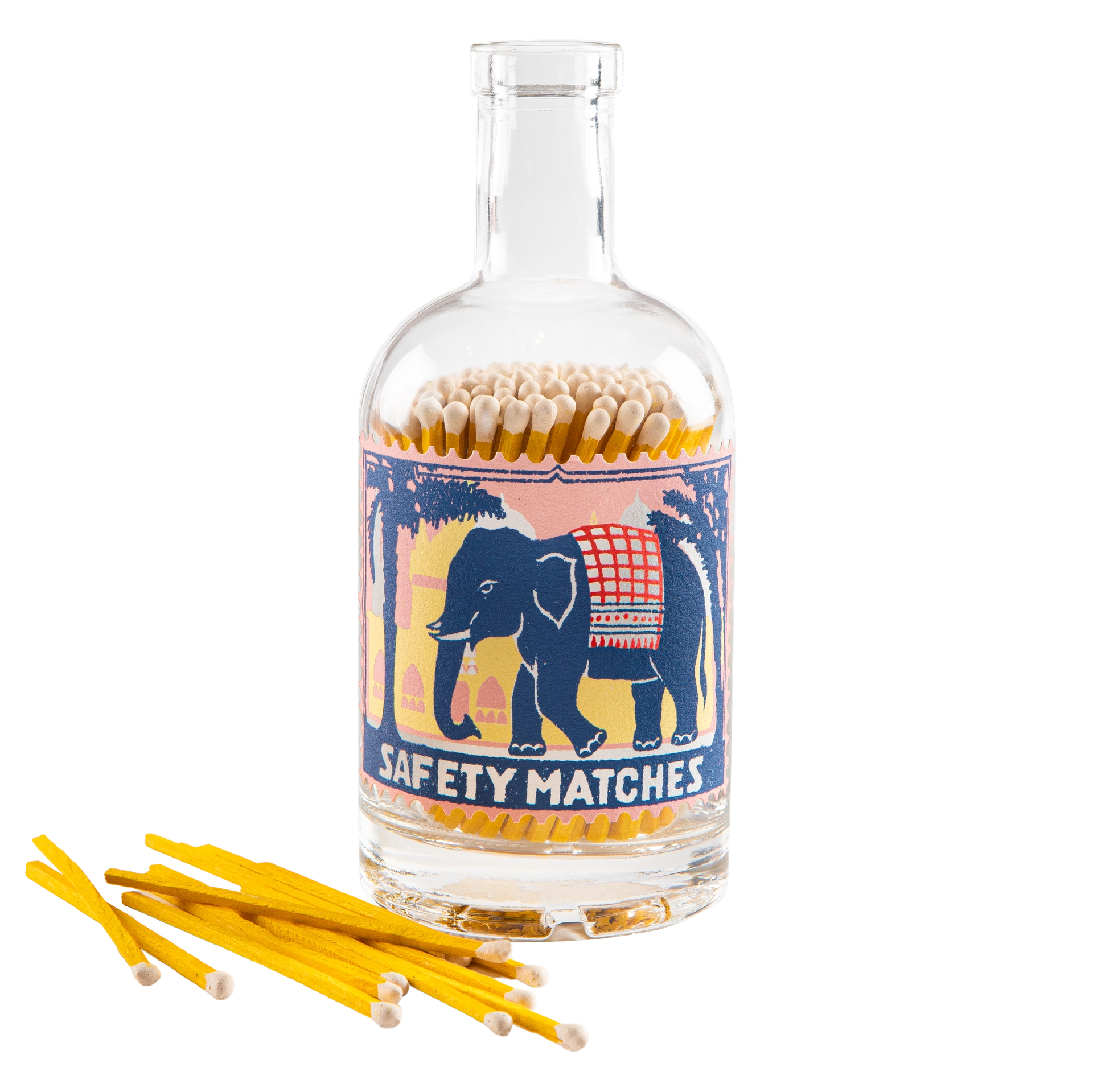 Streichhölzer "Elephant Stamp" im Glas - Streichholzflasche von Archivist
