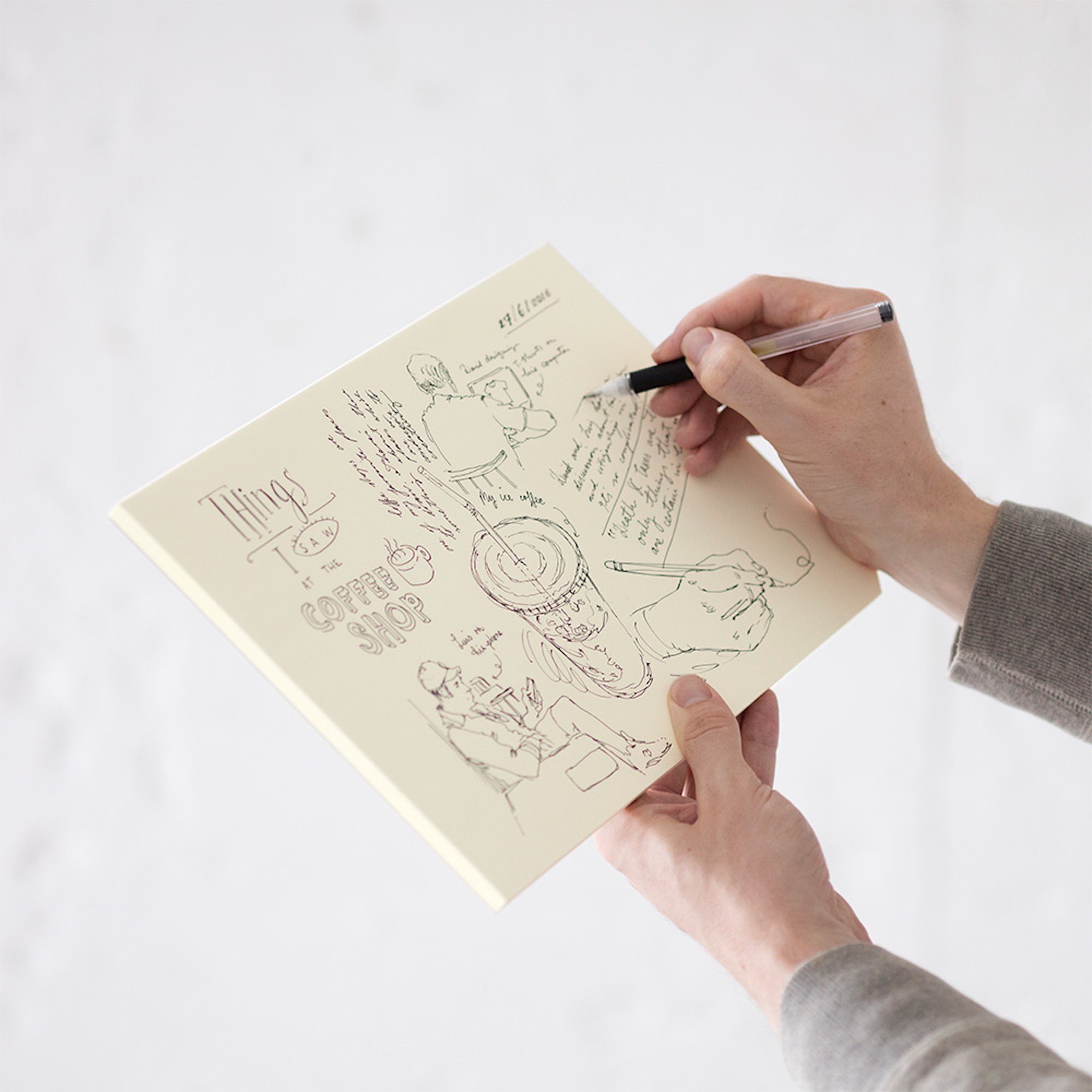 MD Paper Pad - A4 - blanko / blank - Midori Notizblock-15236006-Midori Japan-MD Paper Pads MD Paper Pad - A4 - blanko / blank - Midori Notizblock von Midori Japan aus der Kategorie MD Paper Pads mit der Artikelnummer 15236006