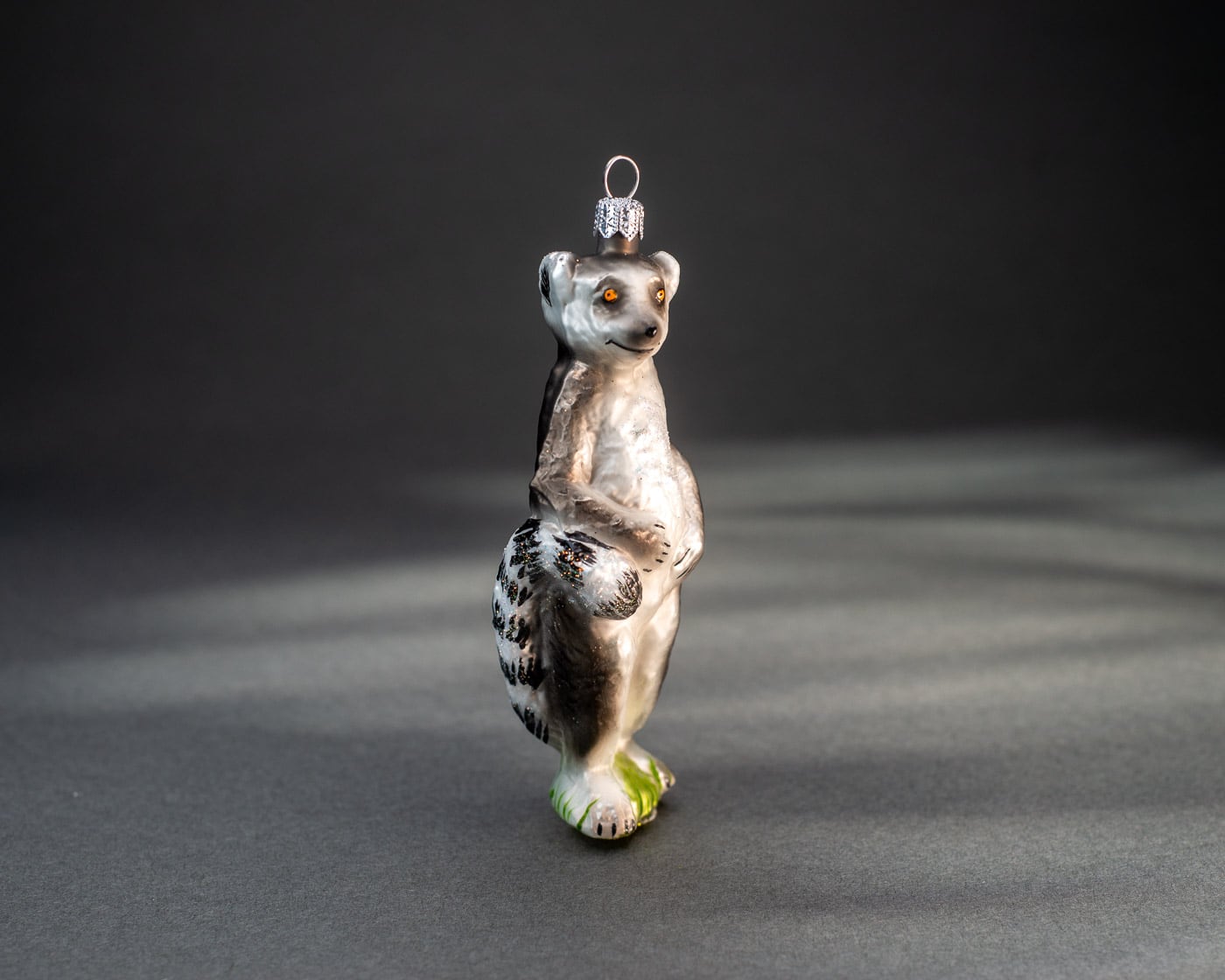 Lemur - Christbaumschmuck aus Glas