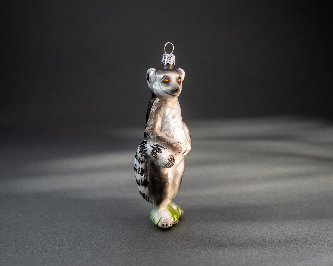 Lemur - Christbaumschmuck aus Glas von Hanco aus der Kategorie Christbaumschmuck mit der Artikelnummer 2845.01