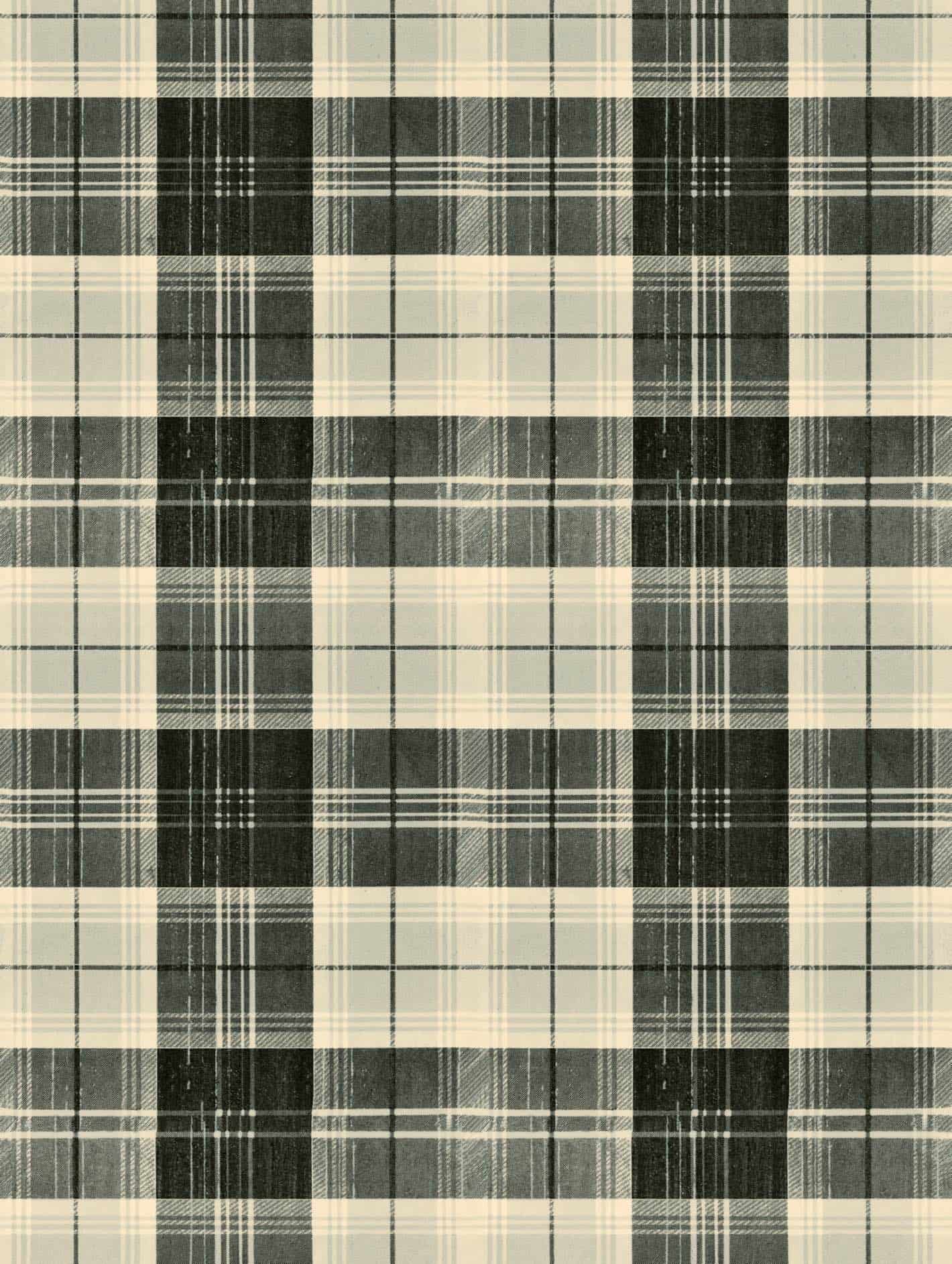 Tapete COUNTRYSIDE PLAID Charcoal
