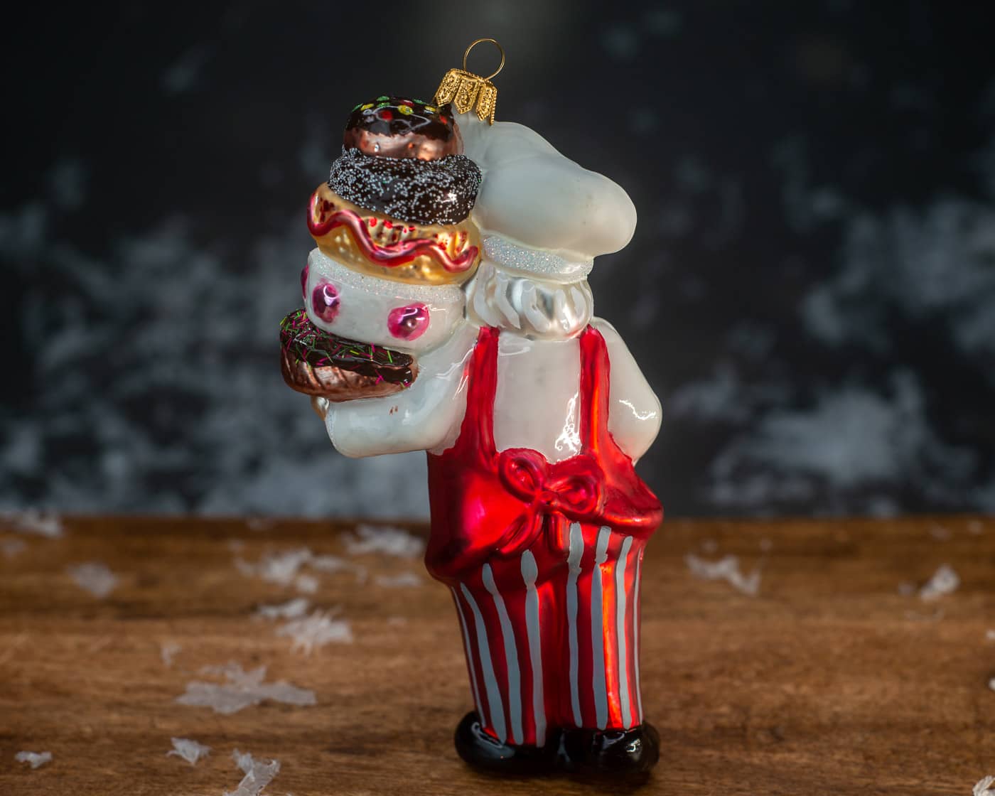 Bäcker mit Torten - Christbaumschmuck aus Glas-OF10023457-Weihnachtsland-Christbaumschmuck Bäcker mit Torten - Christbaumschmuck aus Glas von Weihnachtsland aus der Kategorie Christbaumschmuck mit der Artikelnummer OF10023457
