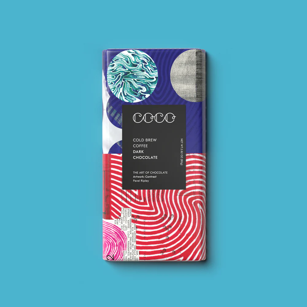 Tafel Schokolade - Cold Brew Coffee 61% von Coco Chocolatier aus der Kategorie Coco Chocolatier mit der Artikelnummer 465820