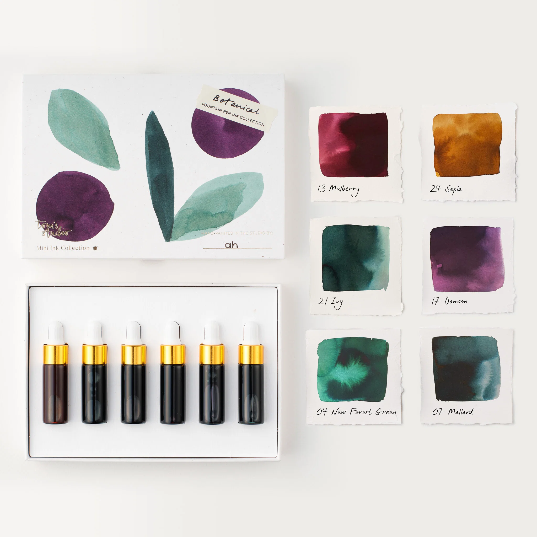 Mini Ink Collection "Botanical" - Tintenset - Tom's Studio Lumos