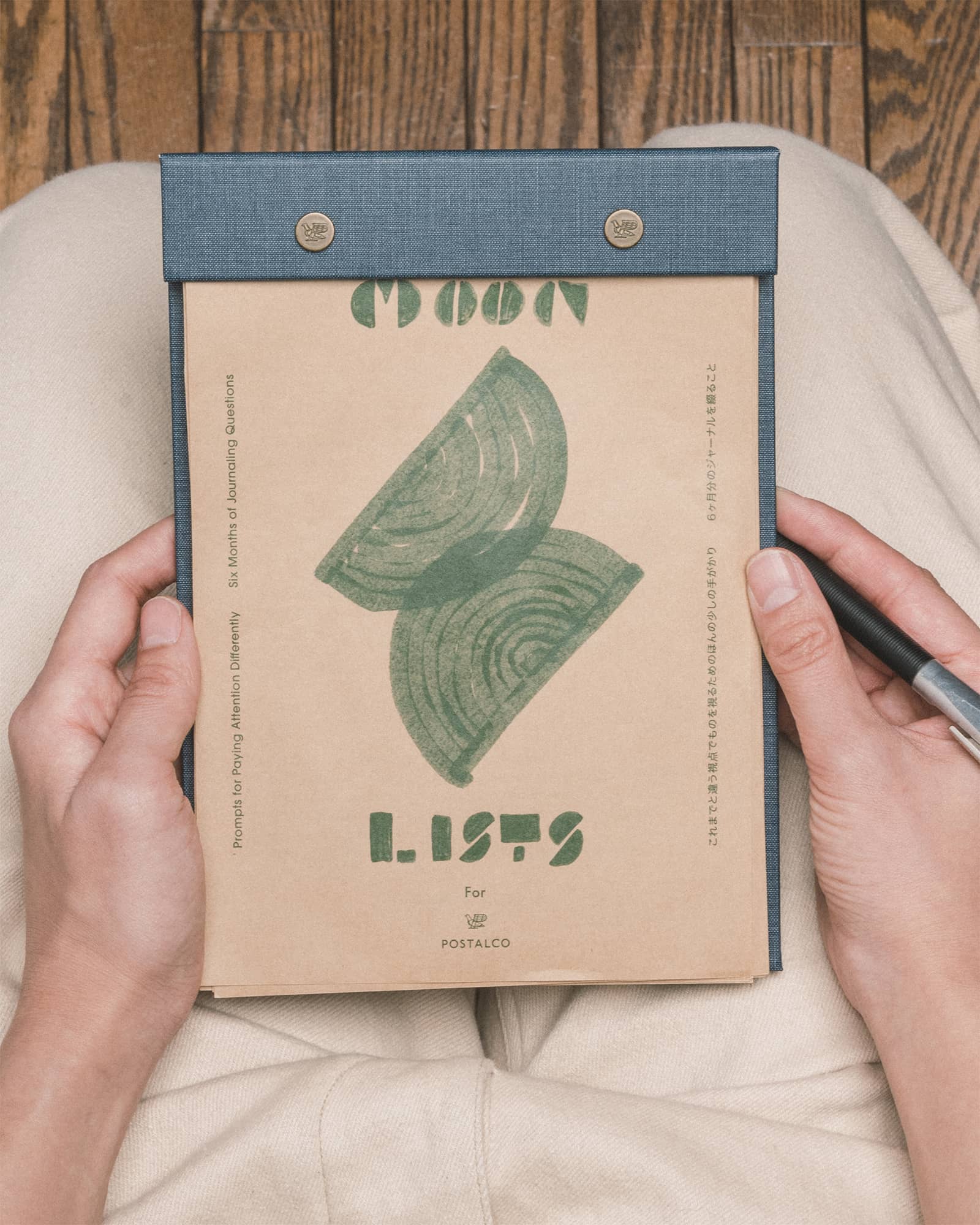 Moon Lists - Refill für Snap Pad A5 - Postalco