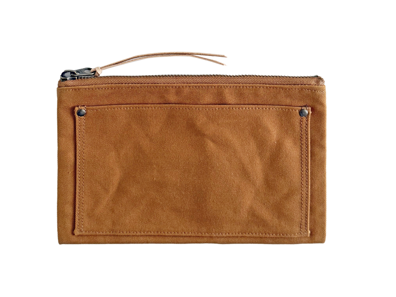 HIRA pouch / Small - Marron - Etui von Yuruliku