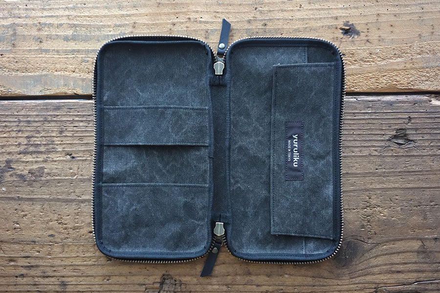 FLAT tool case / Pen - Iron Black - Stifteetui von Yuruliku